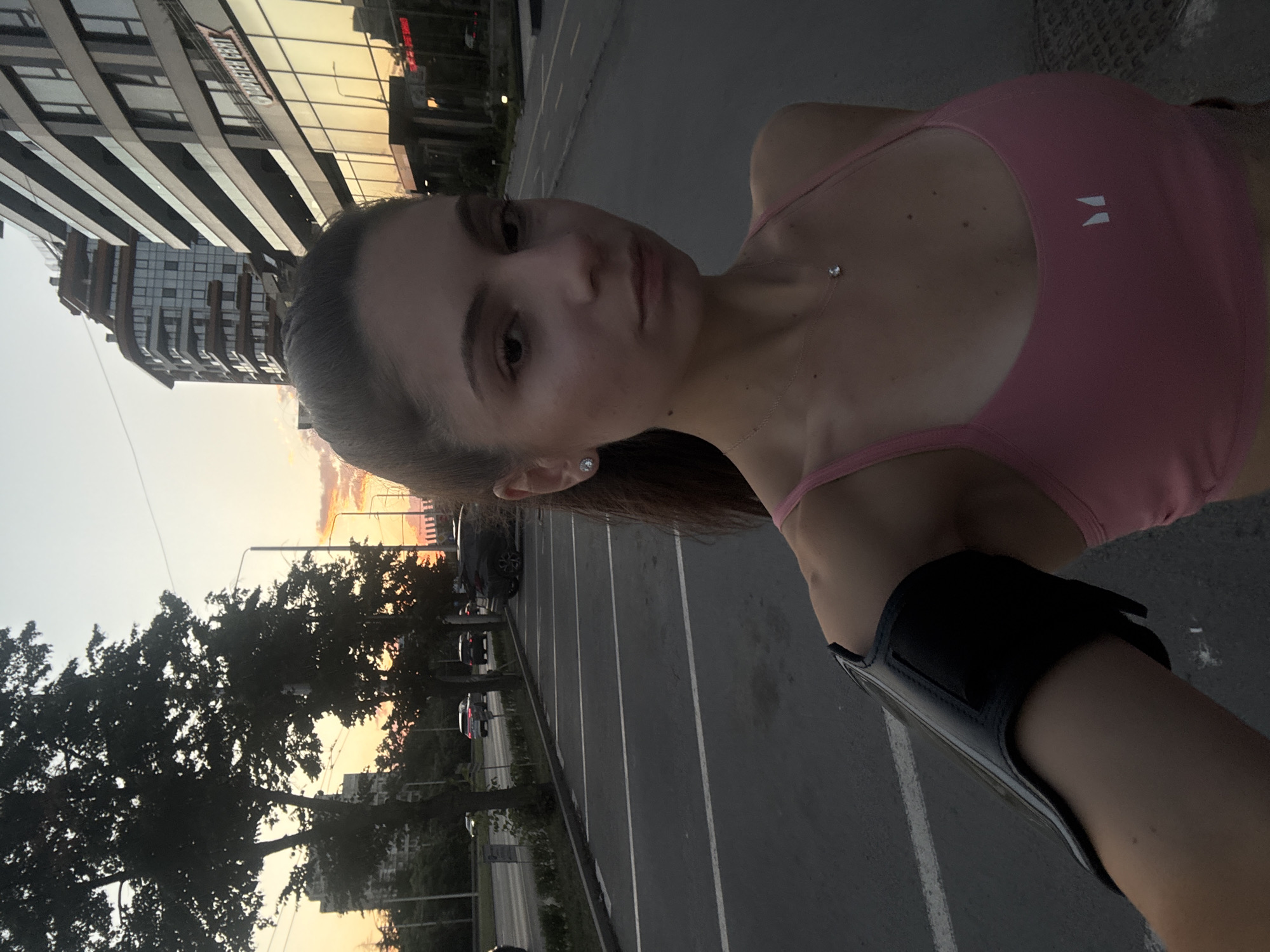 Afternoon run and selfies through the streets of Varna