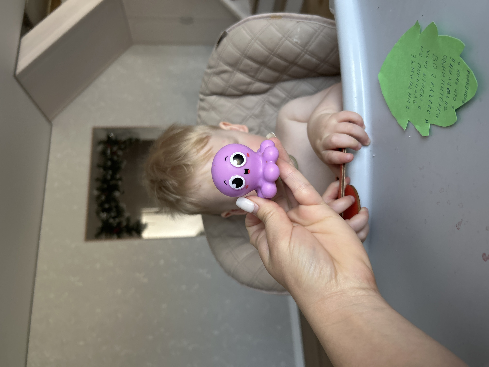 Family moments captured in Chaikovsky: indoor scenes, child's water play