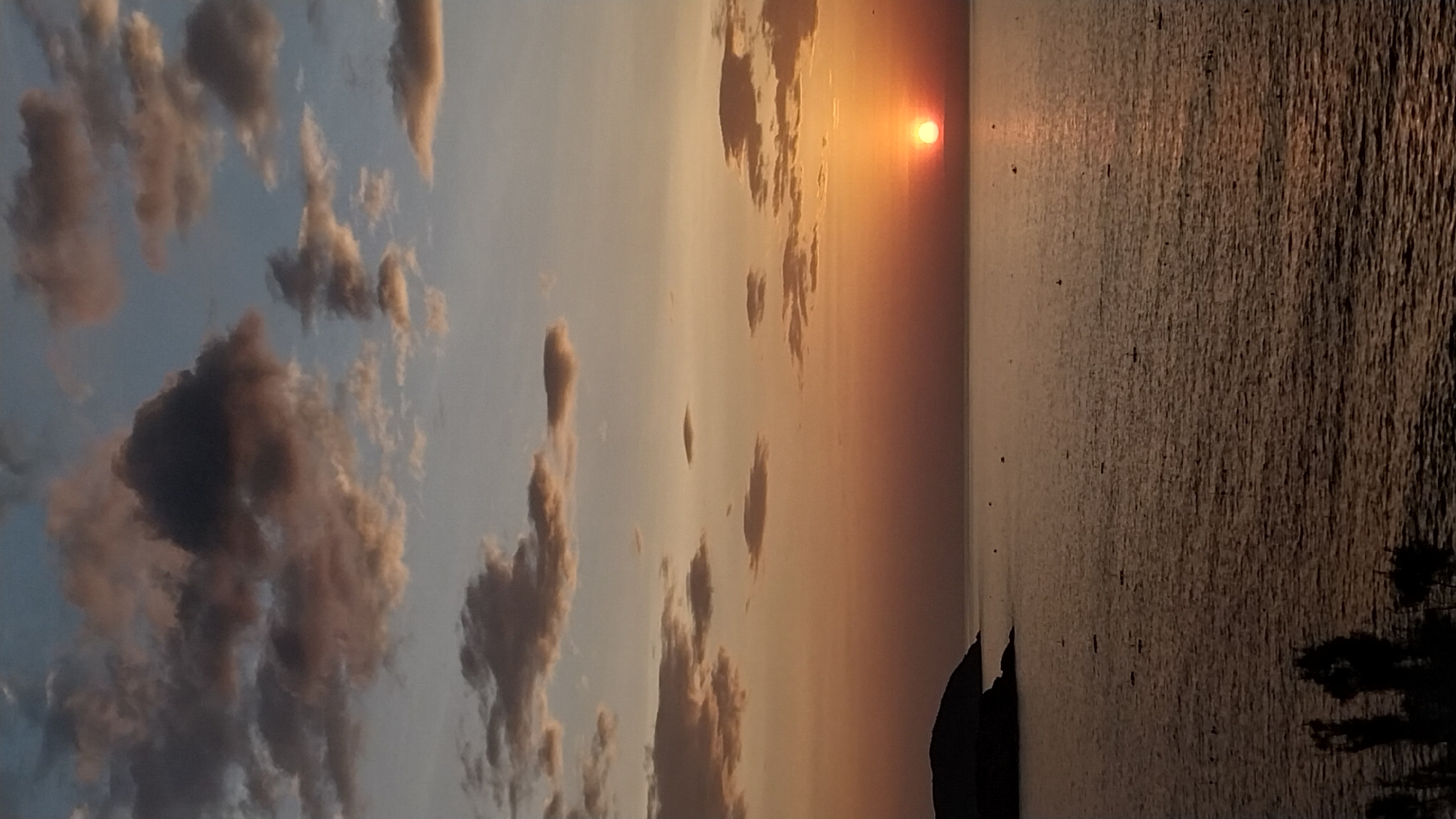 Golden sunset over Mui Ne's coastline, Vietnam