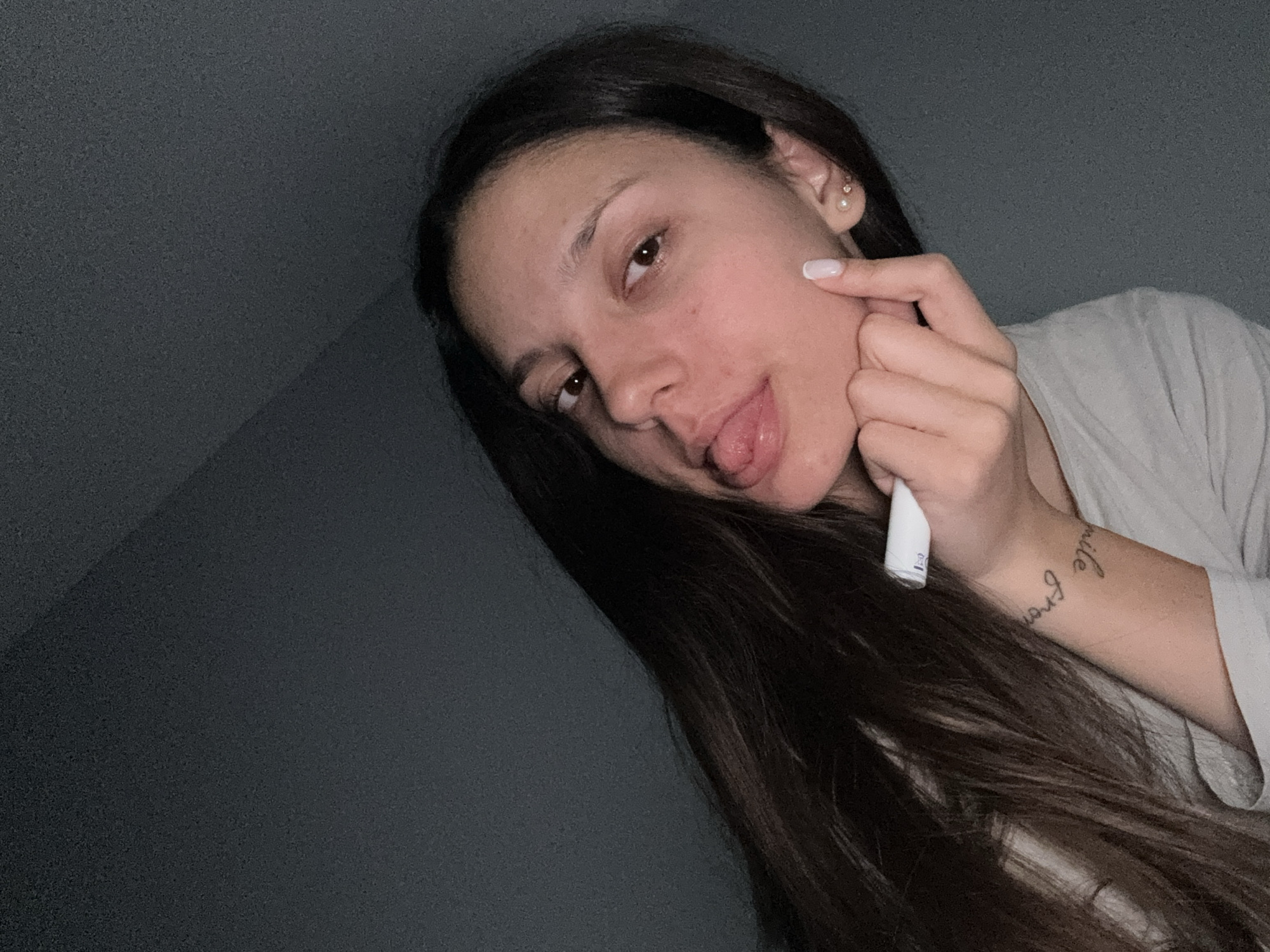 Personal indoor moments captured in Sofia bedroom setting