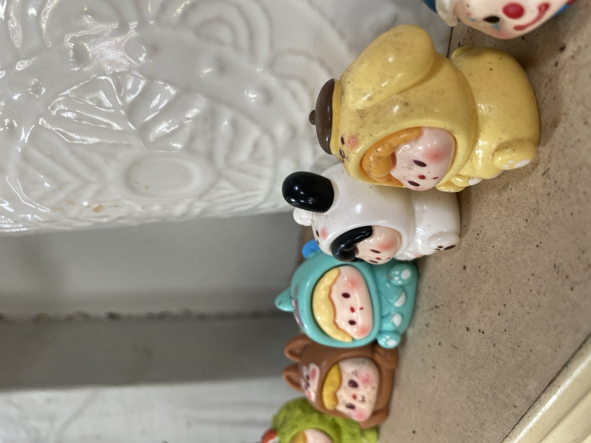 Decorative figurine collection documented in Choeng Thale, Thailand