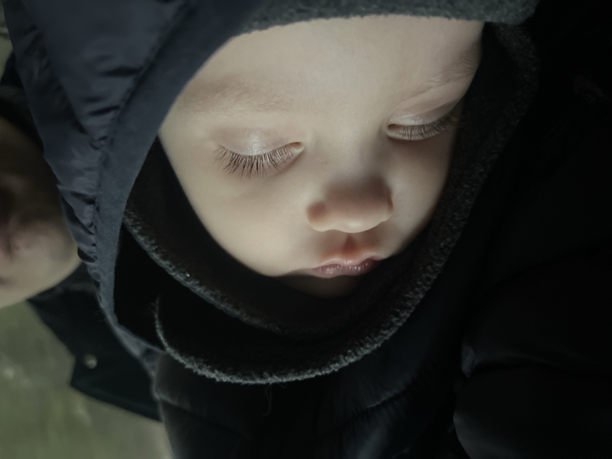 Child and adult captured in everyday moments in Chaikovsky