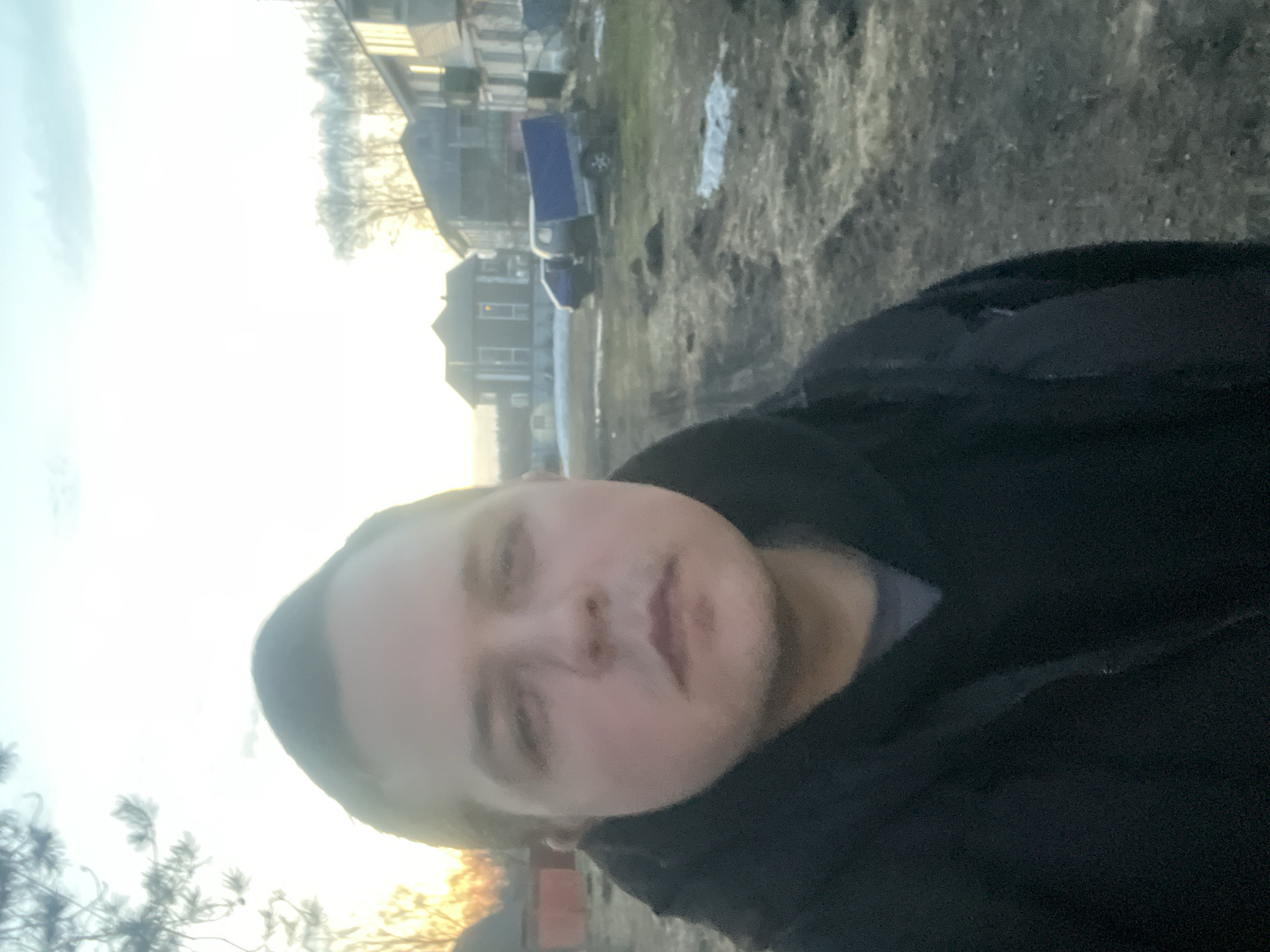 Late-night selfies taken in Russian residential neighborhood