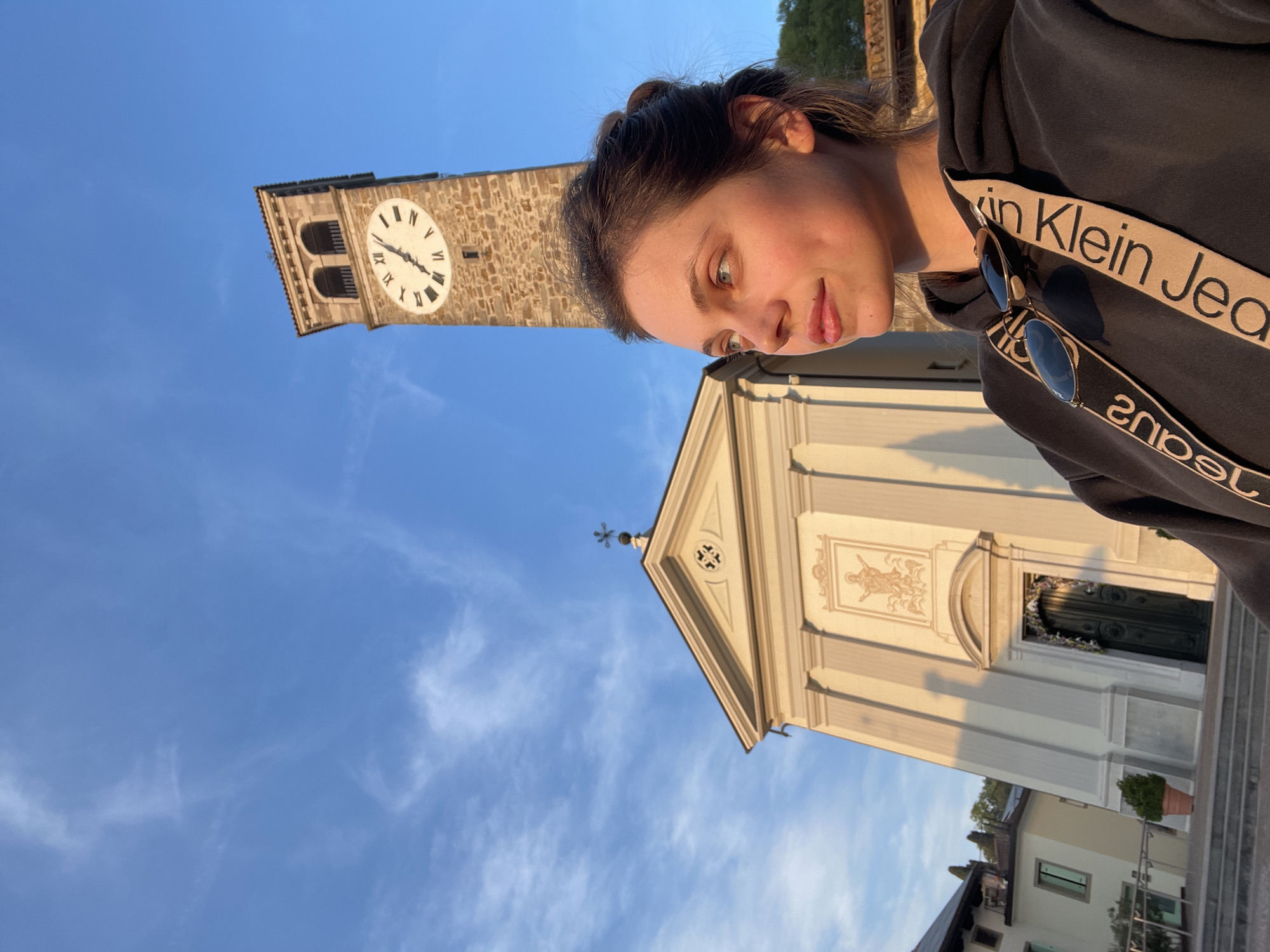 Afternoon walk through historic Case/Scjasis, Italy captures local architecture