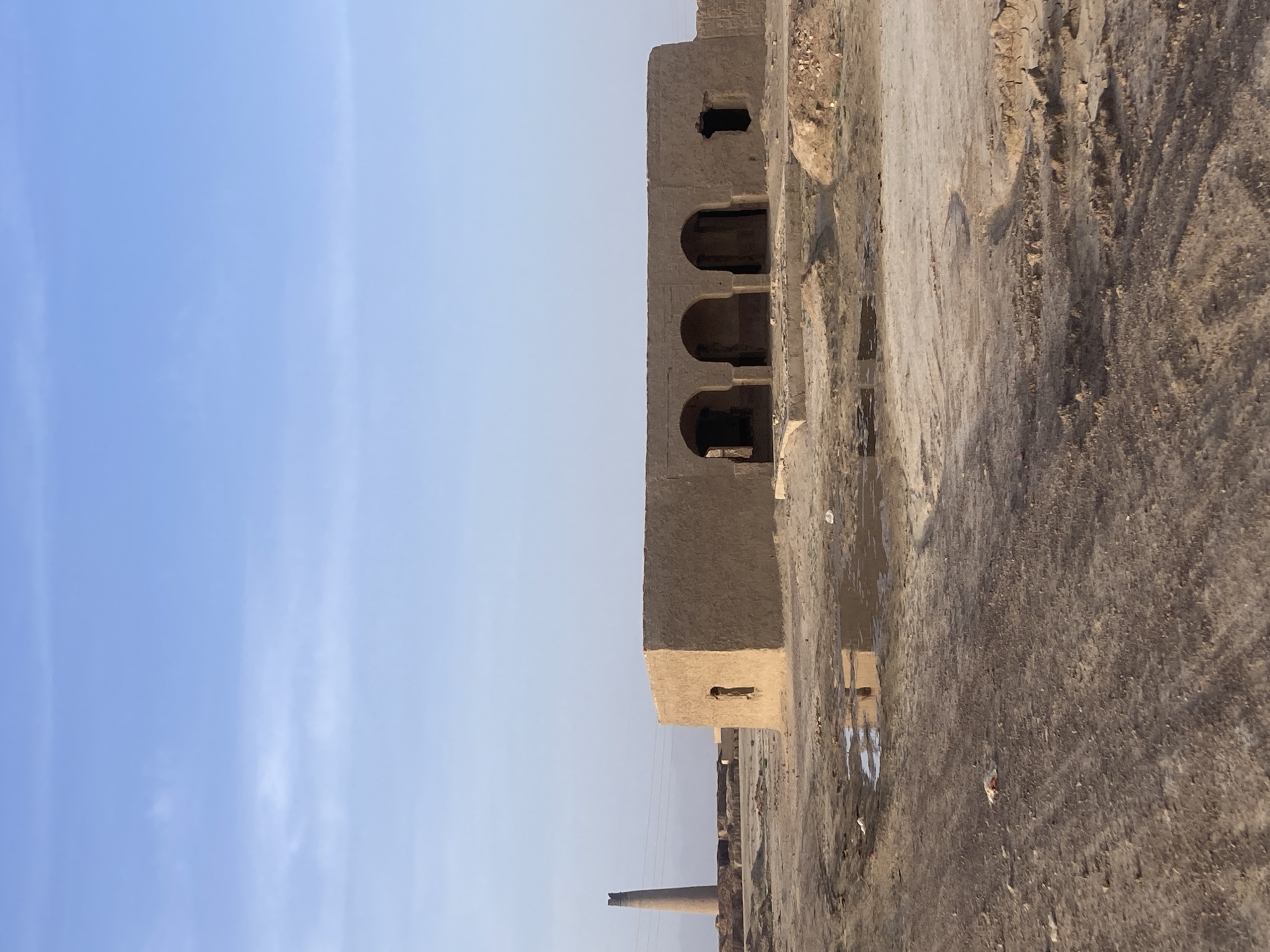 Weathered arched structure documented in Ajram Shadezai Pakistan