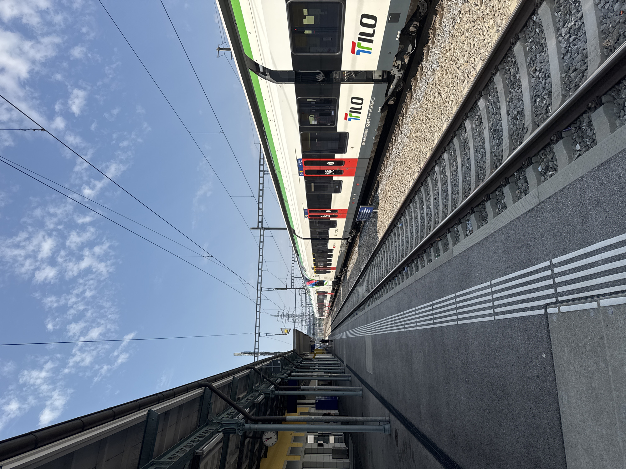 TILO train and transit hub at Mendrisio station, Switzerland