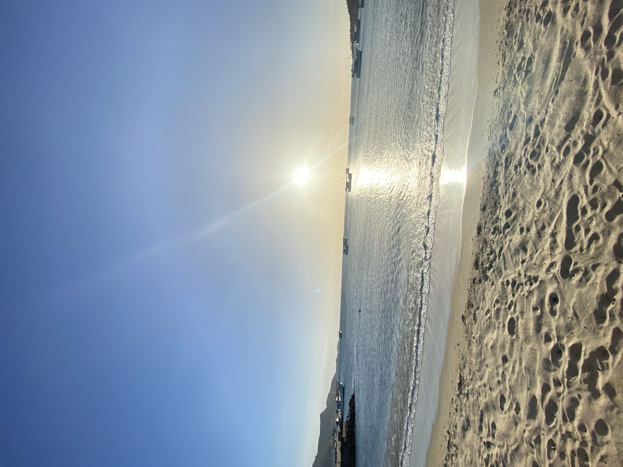 Sunrise or sunset captured at Juan Griego beach, Venezuela