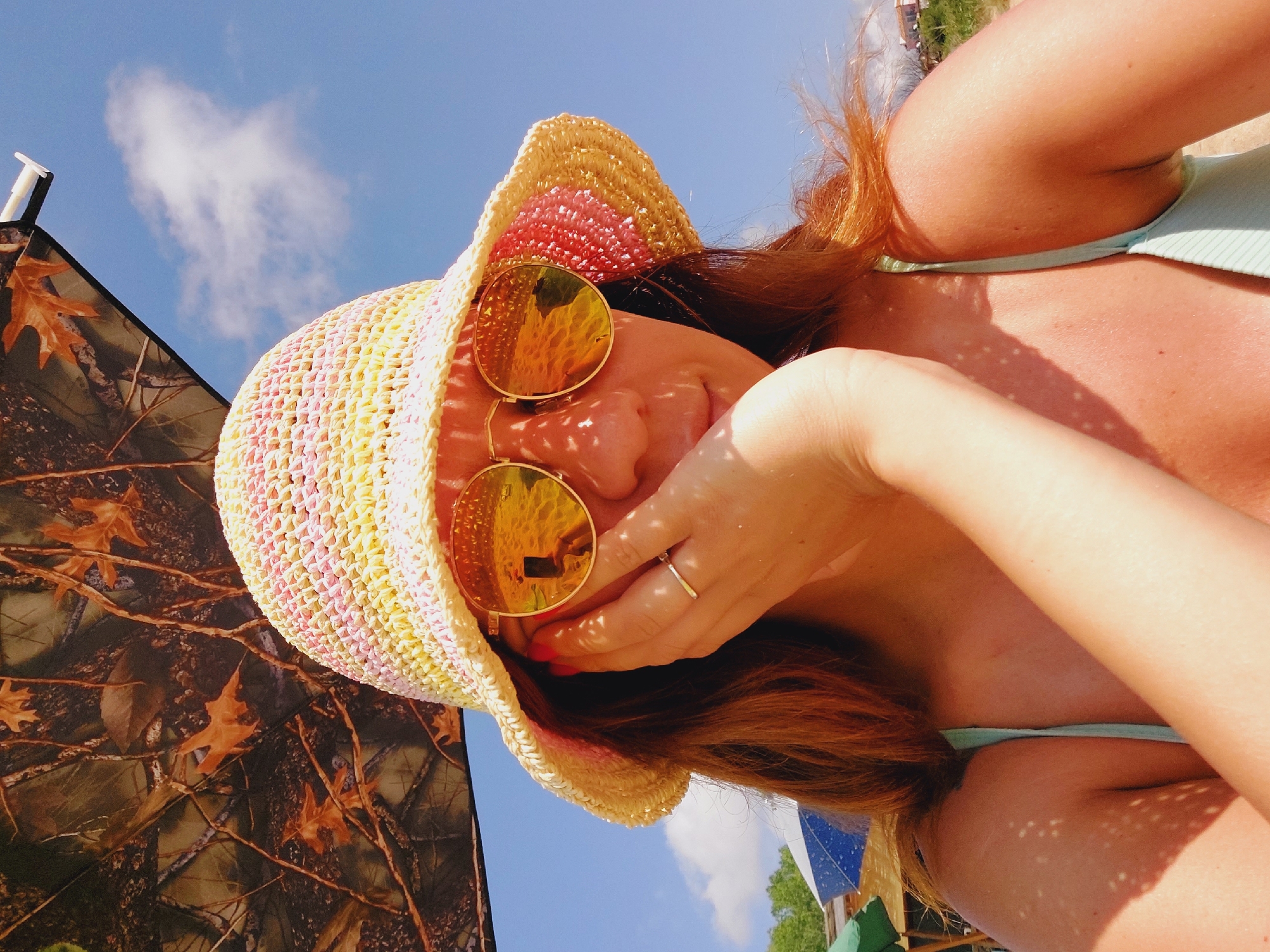 Sunny selfie at Sozopol's Black Sea coast