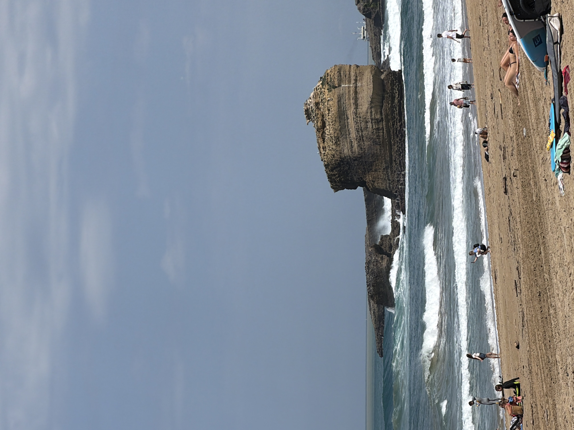 Busy May Day morning observed at Biarritz beaches