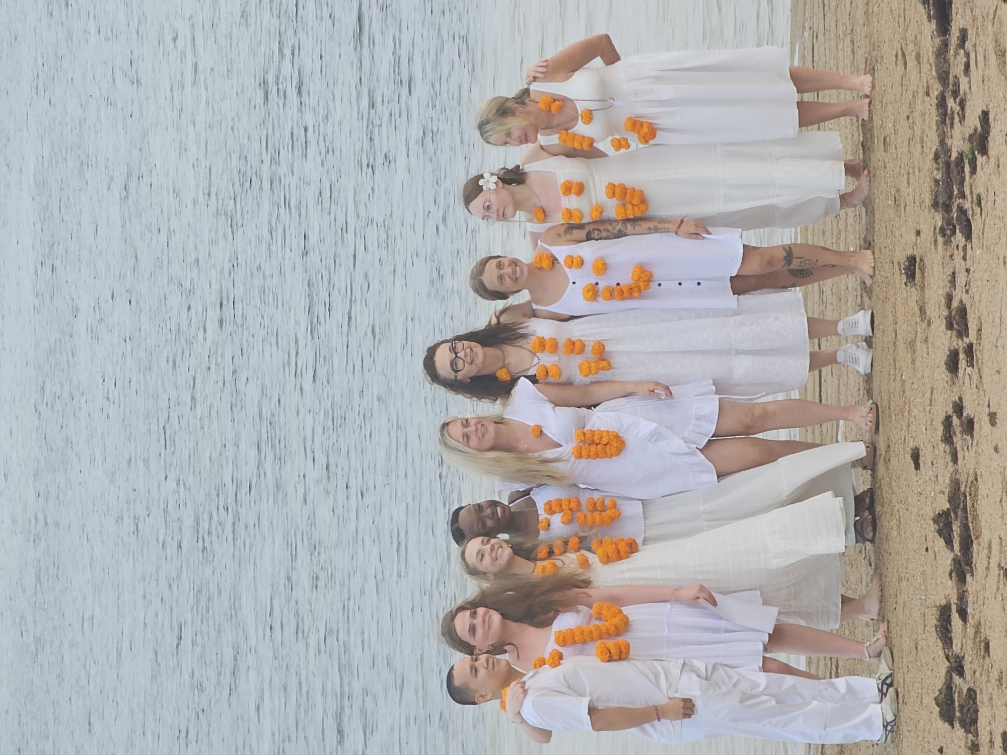 Balinese beach ceremony, Barong performance, and morning shoreline activity