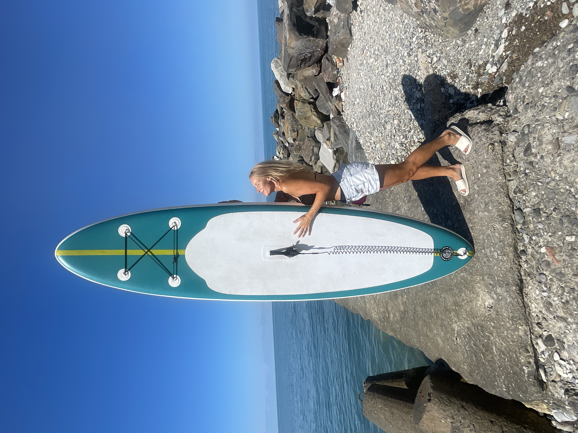 Paddleboarding on the Black Sea in Sochi