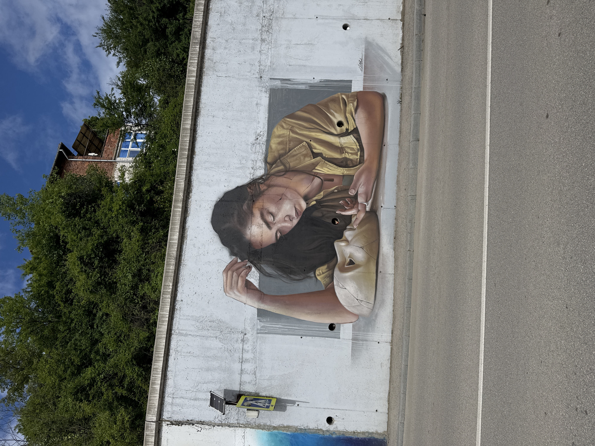 Street art murals documented across Gabrovo, Bulgaria