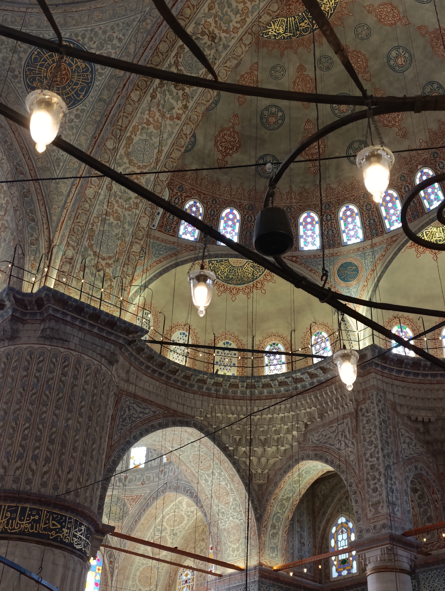 Morning tourist scenes documented at Istanbul's Sultanahmet Square