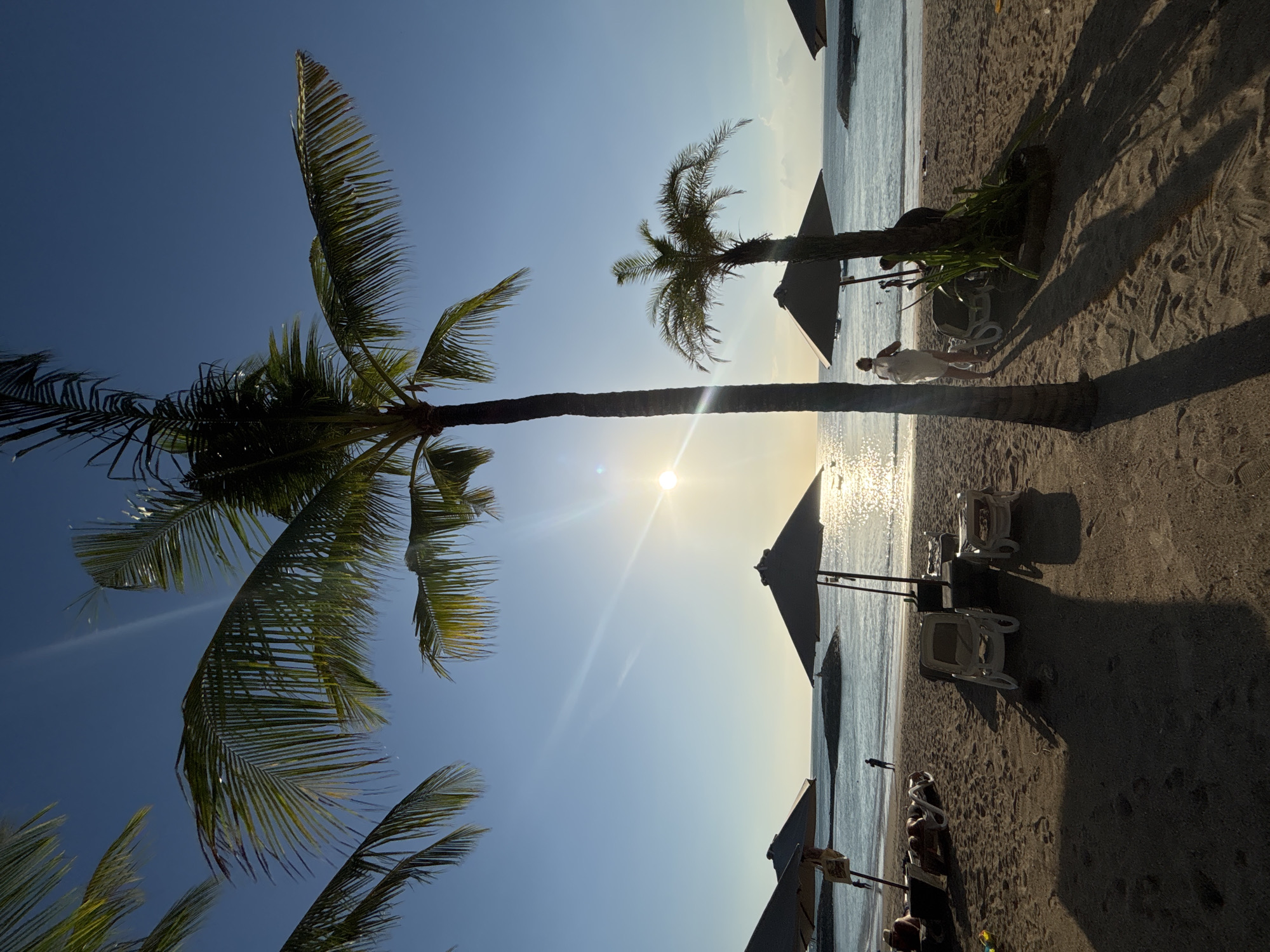 Kuta resort morning: beach, pools, and café bites
