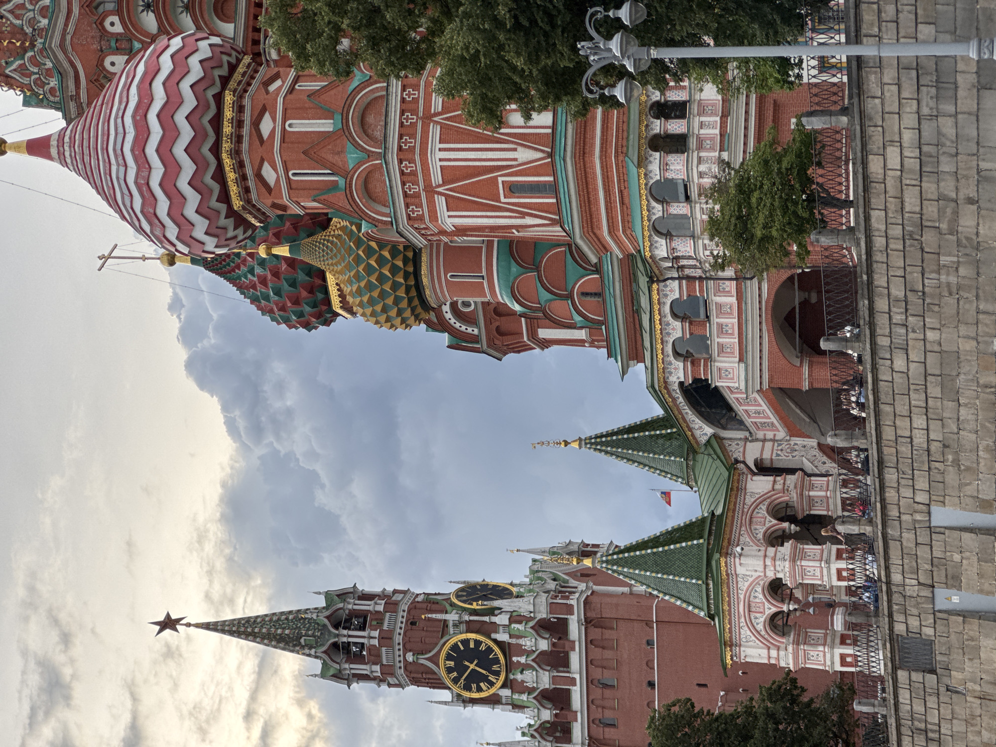 Red Square landmarks and quiet corners of Moscow