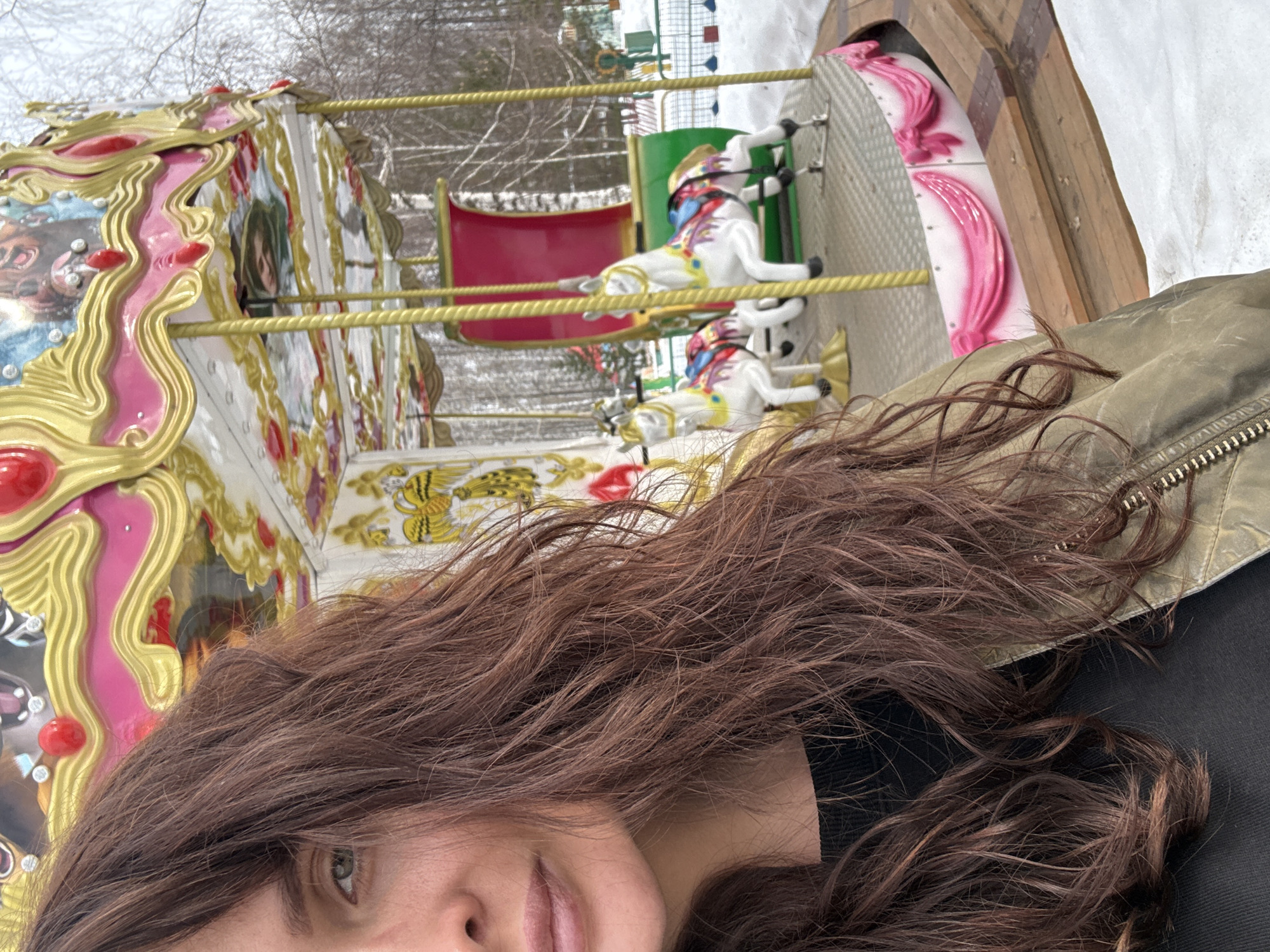 Winter park visits documented in Chaikovsky, Russia