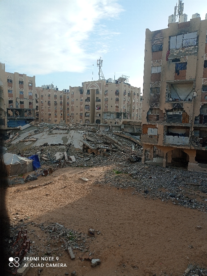 Widespread building damage documented across Khan Yunis Palestinian Territory