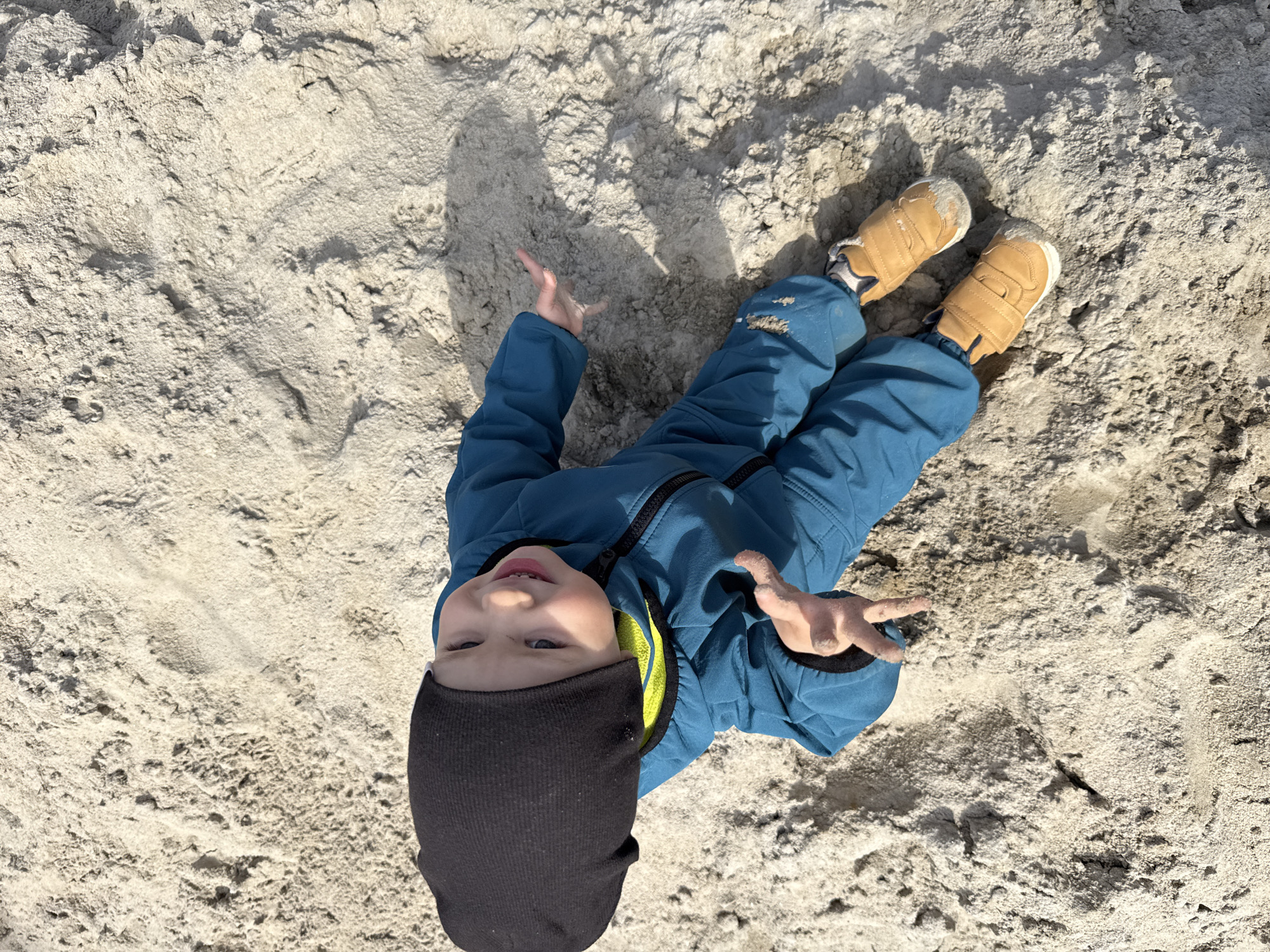 Mother and child enjoy outdoor time in Rusanovo