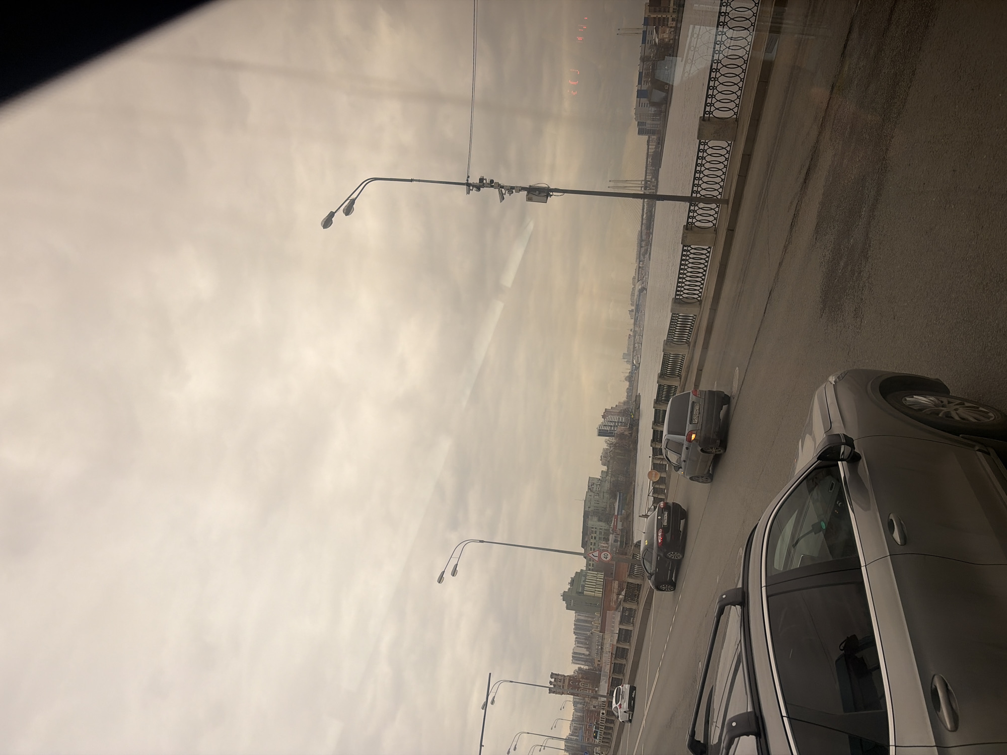 Witness documents brief journey through overcast Saint Petersburg streets