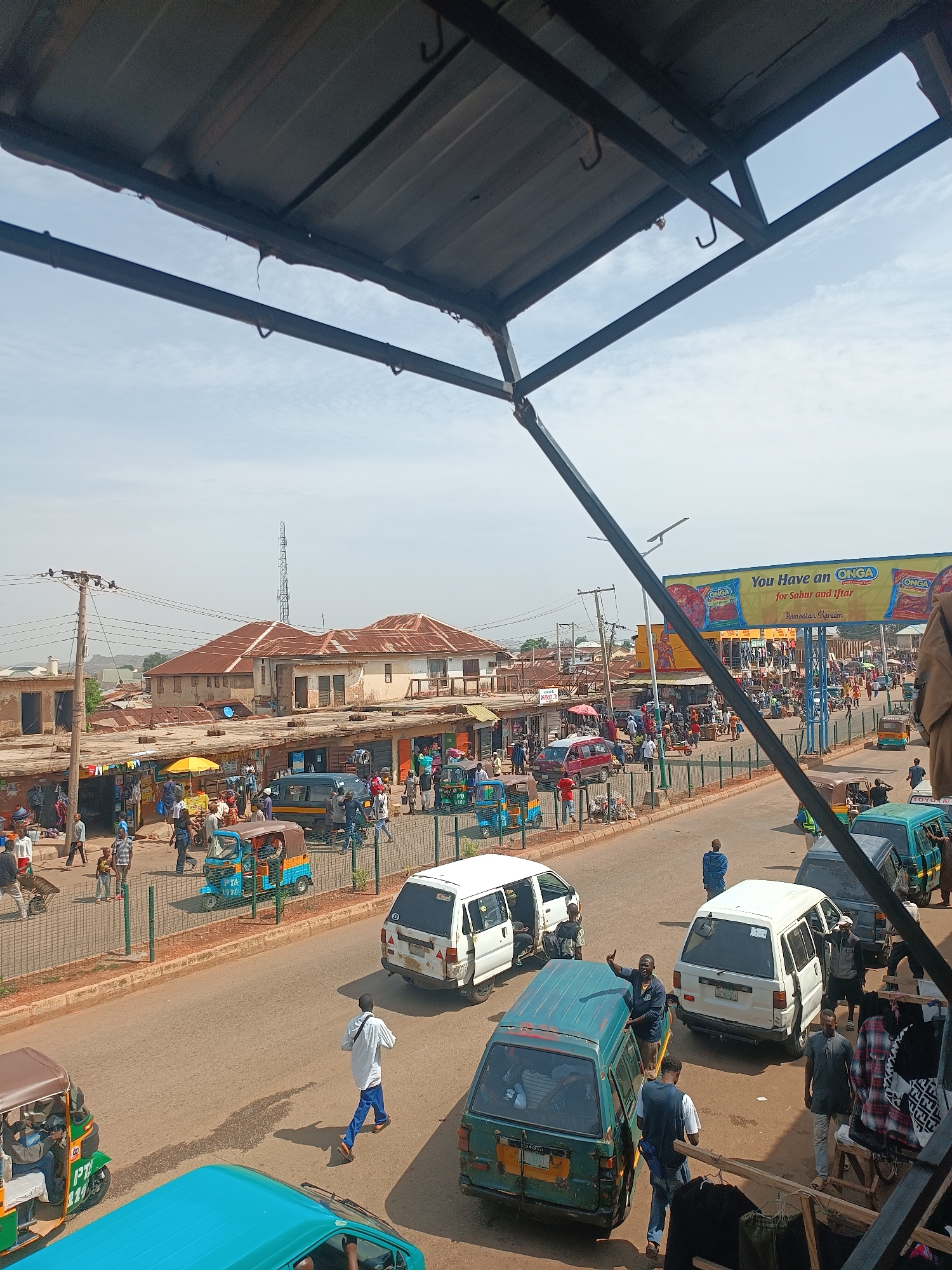Morning market life documented across Bukuru Nigeria streets