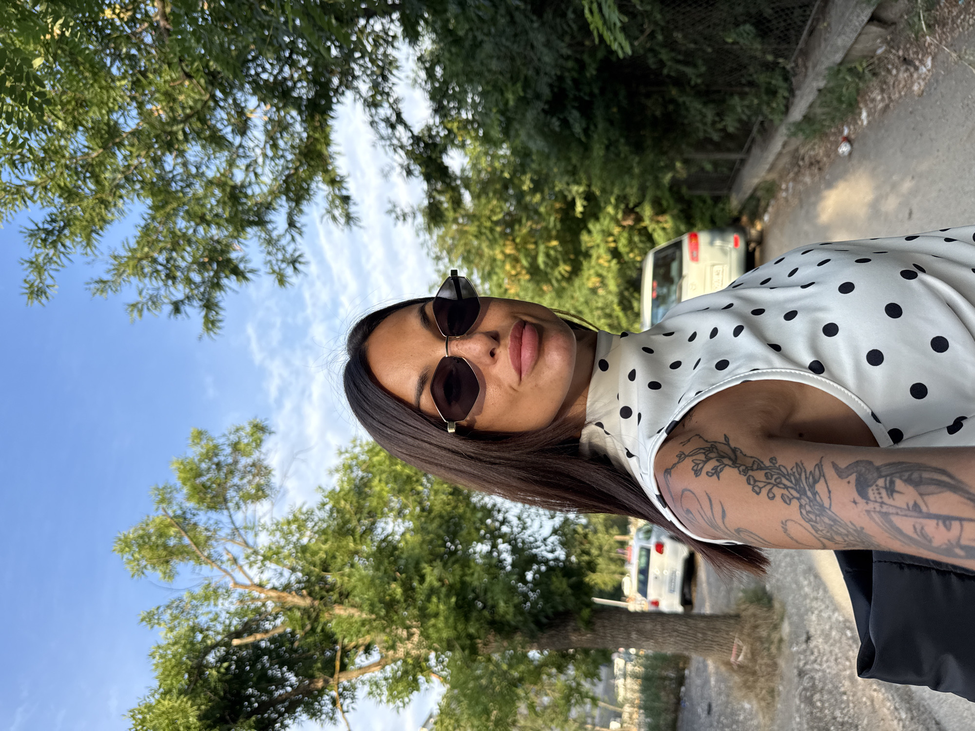 Selfie session around Pleven, with a stop at a medical office