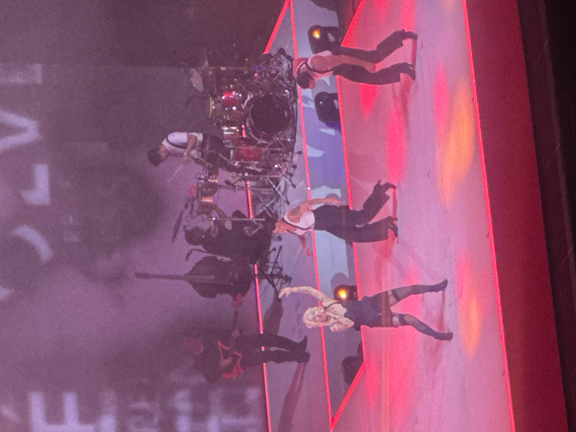 Live music performance features dancers on stage in Puebla
