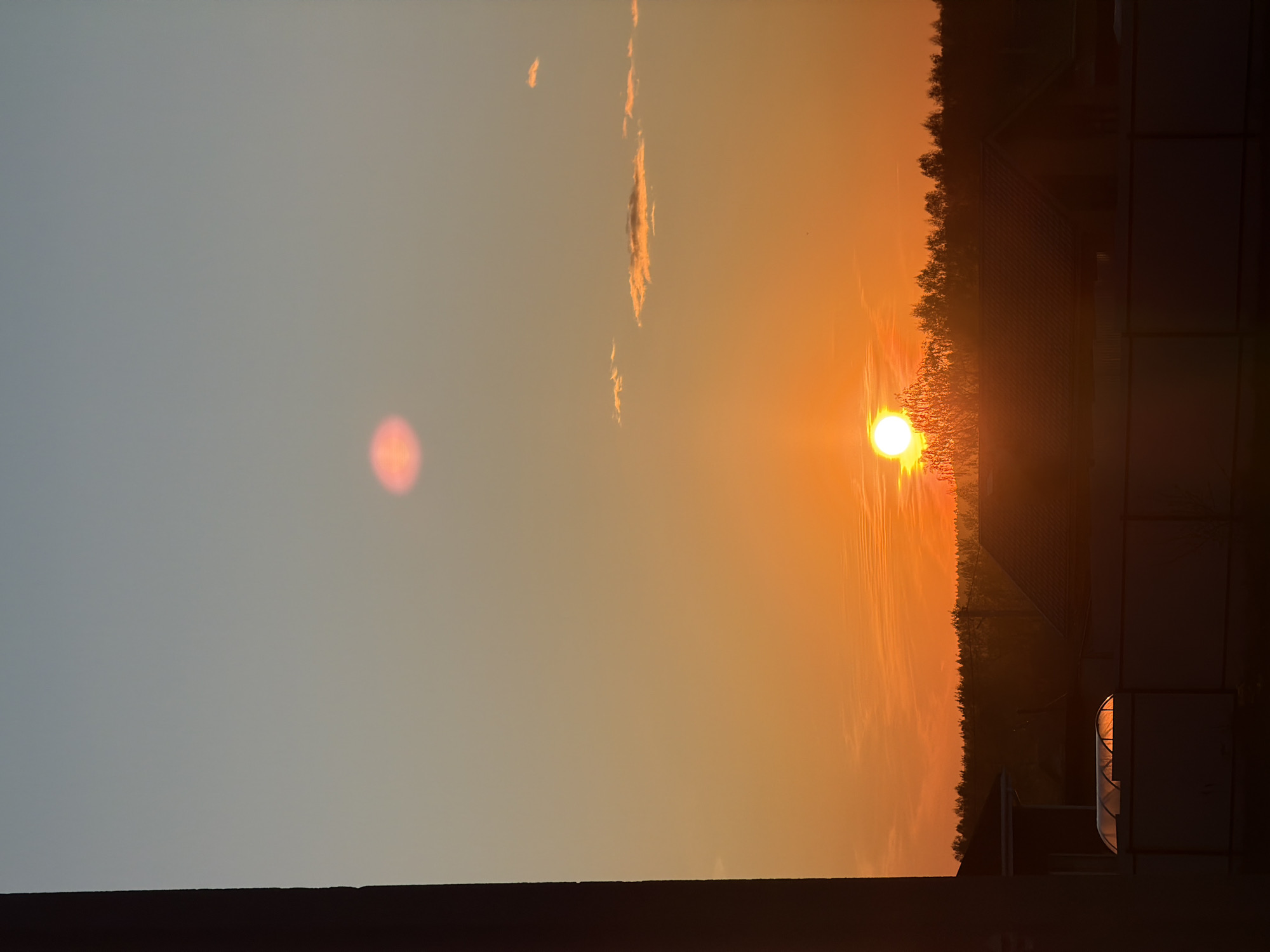 Sunset observed over Старые Кены, Russia