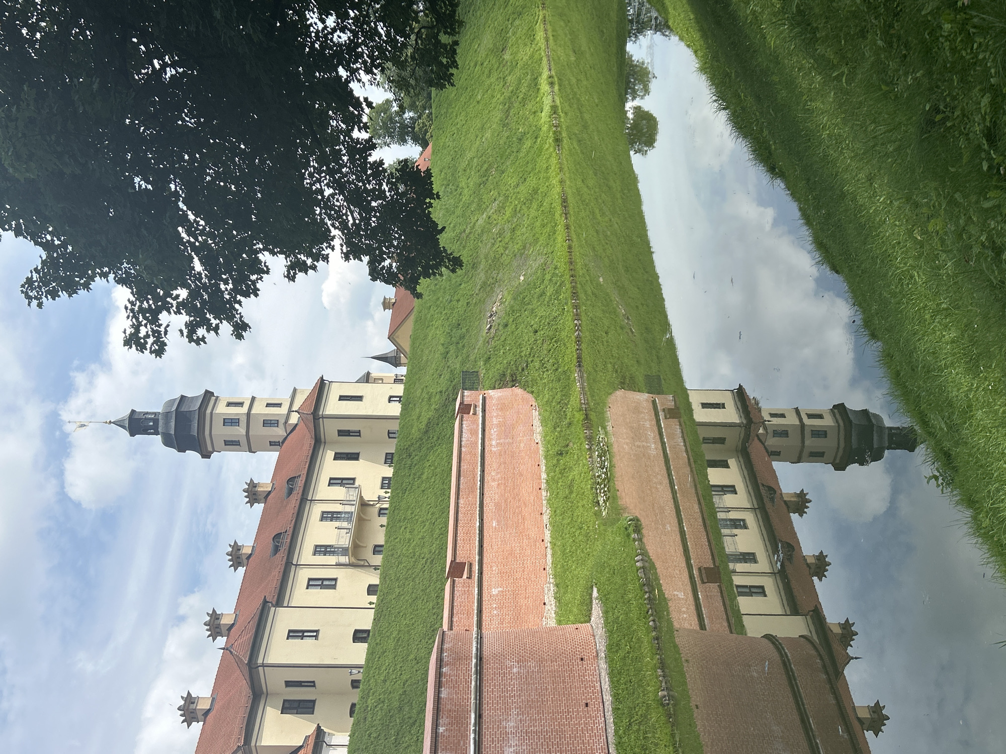 Nesvizh Castle grounds explored from all angles, Belarus