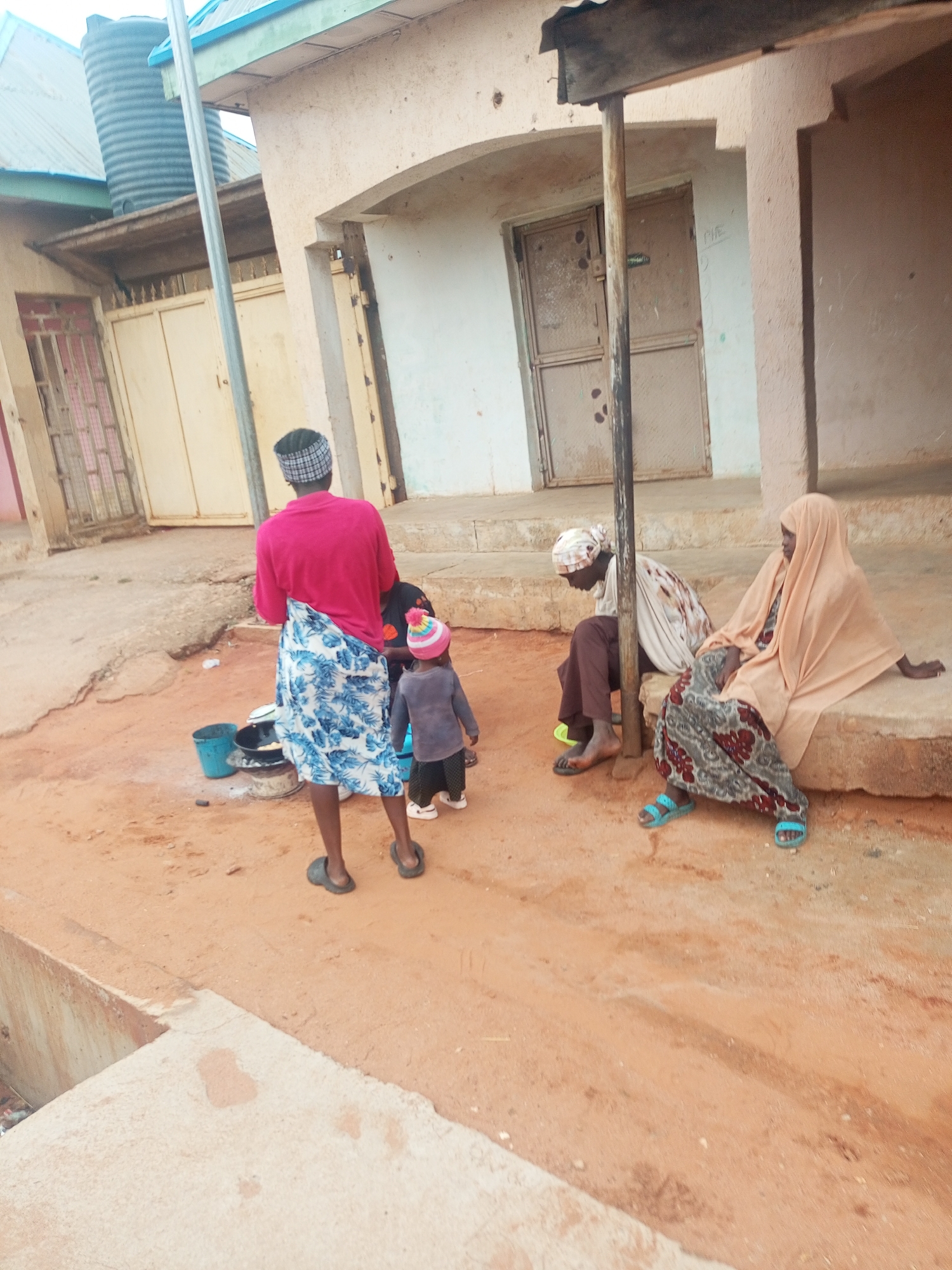Morning street life documented in Gombe, Nigeria