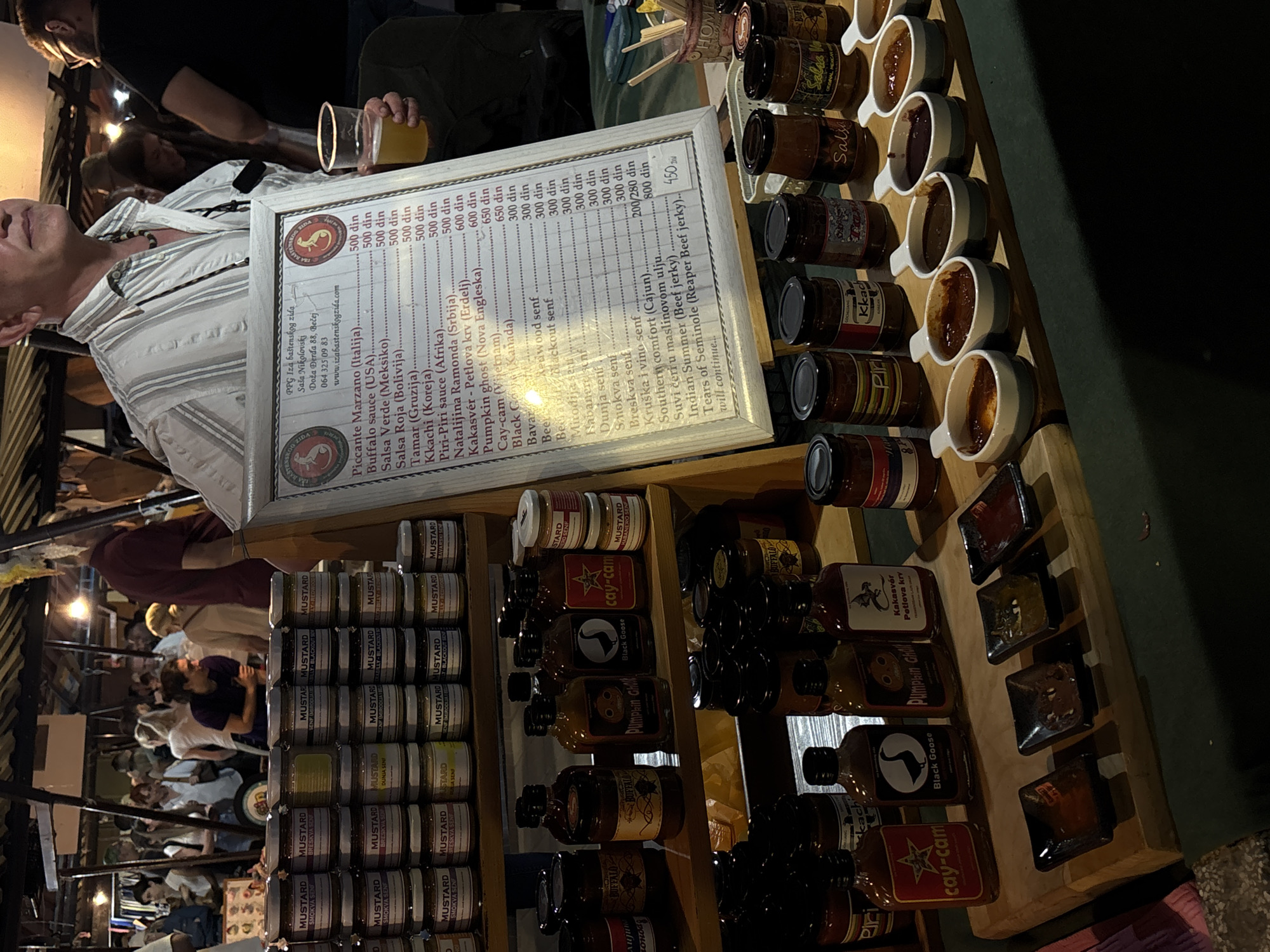 Evening market festival draws crowds in Novi Sad, Serbia