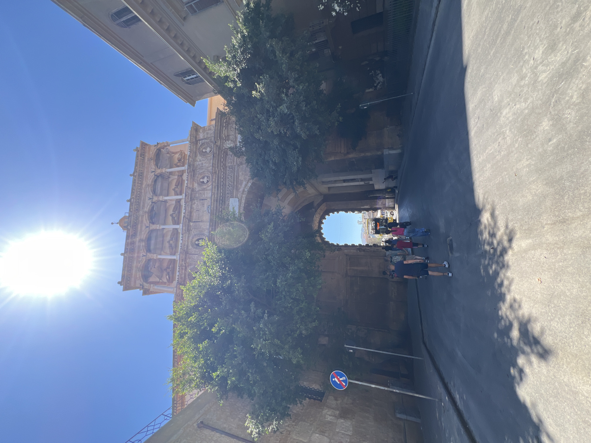 Midday Palermo: historic arches, street art, and pastry shops