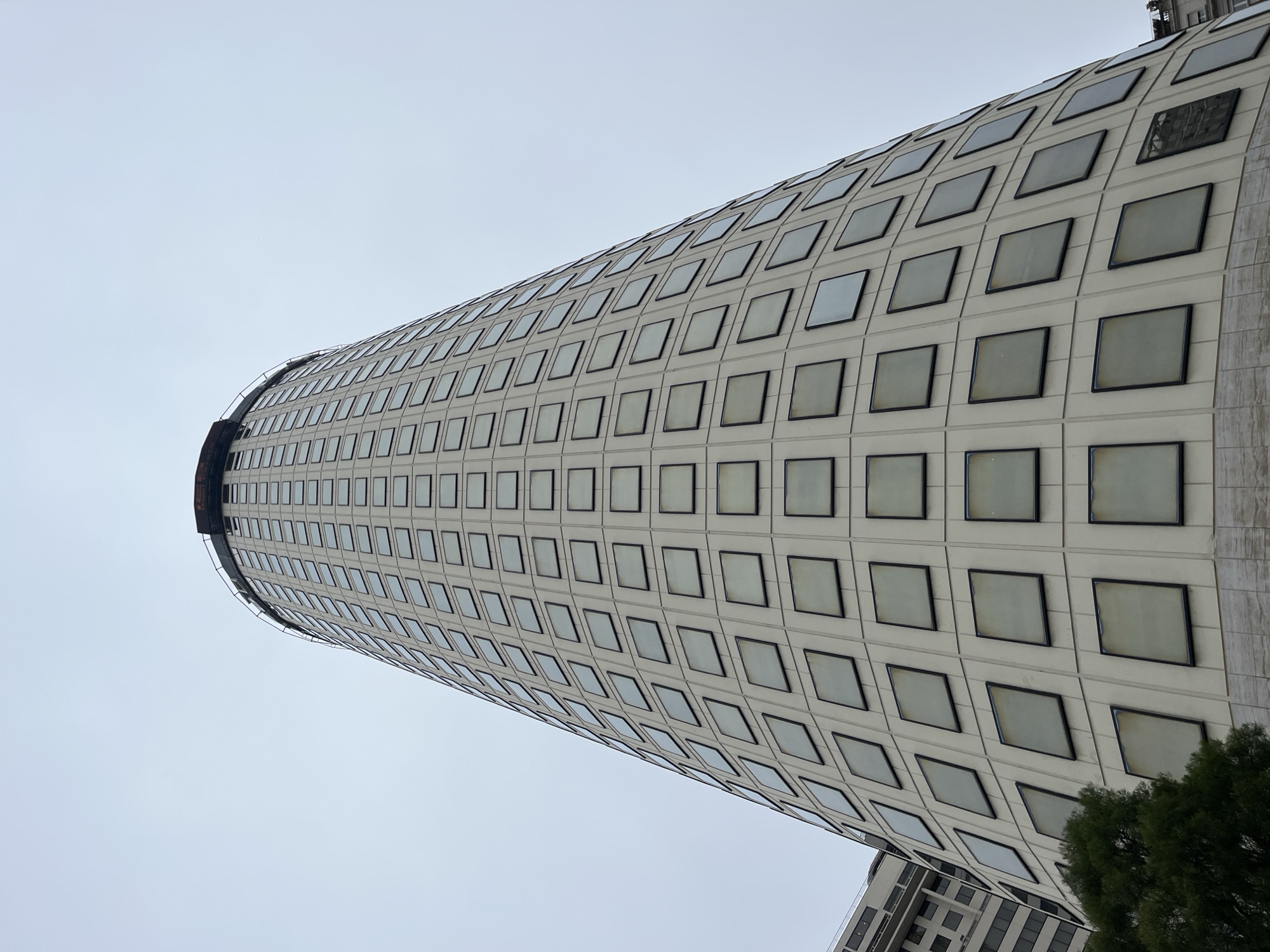 Four Seasons Hotel photographed from street in Buenos Aires
