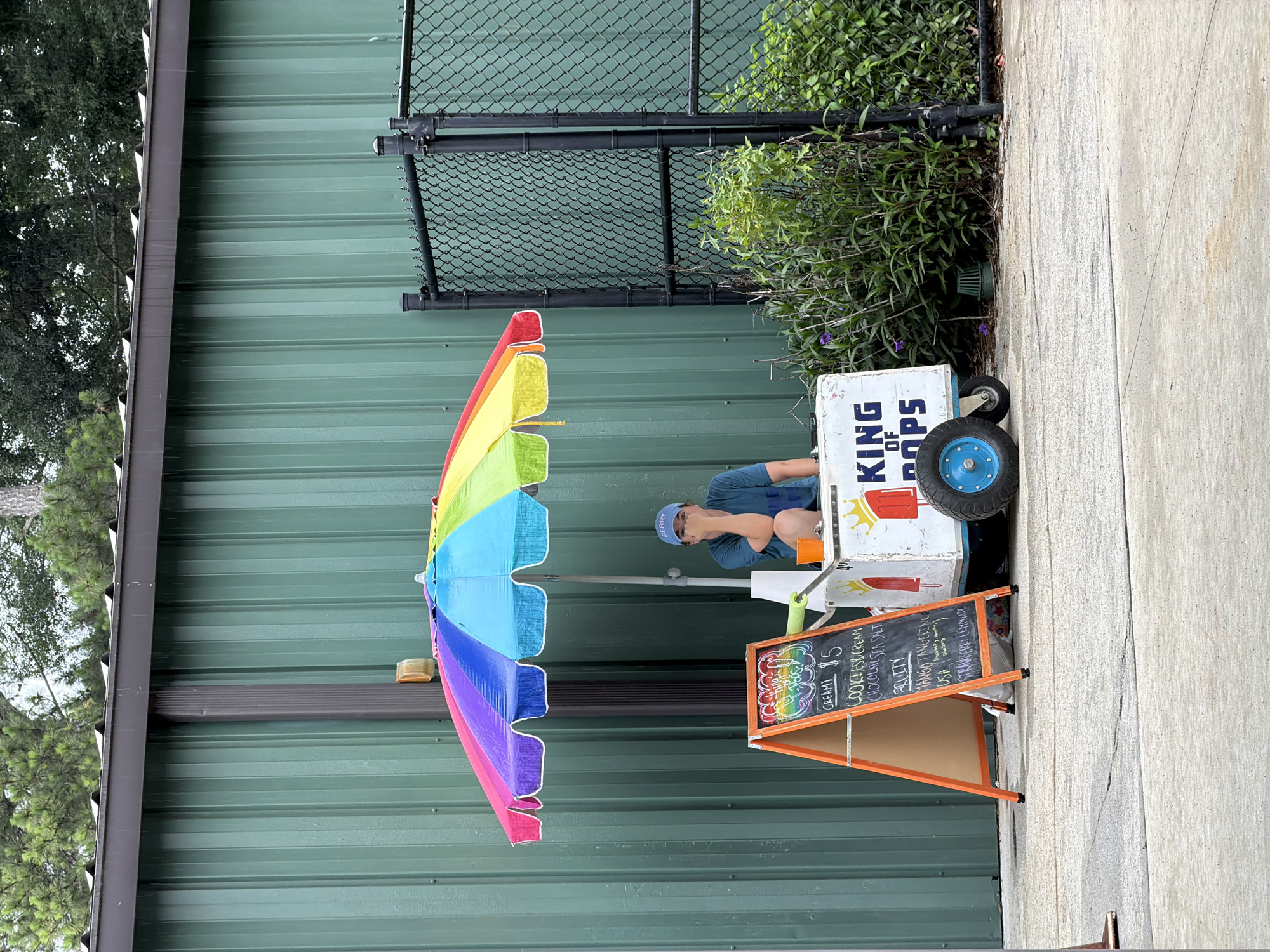 Vendor stall and swimming facility documented in Chamblee