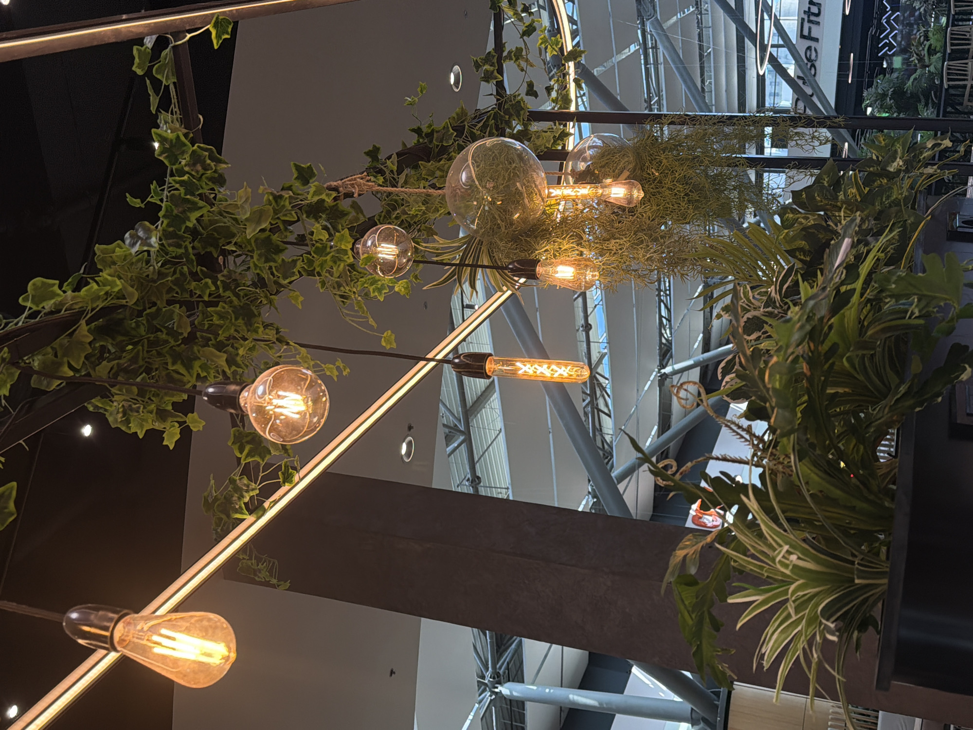 Mixed indoor scenes documented including distress signal and architecture