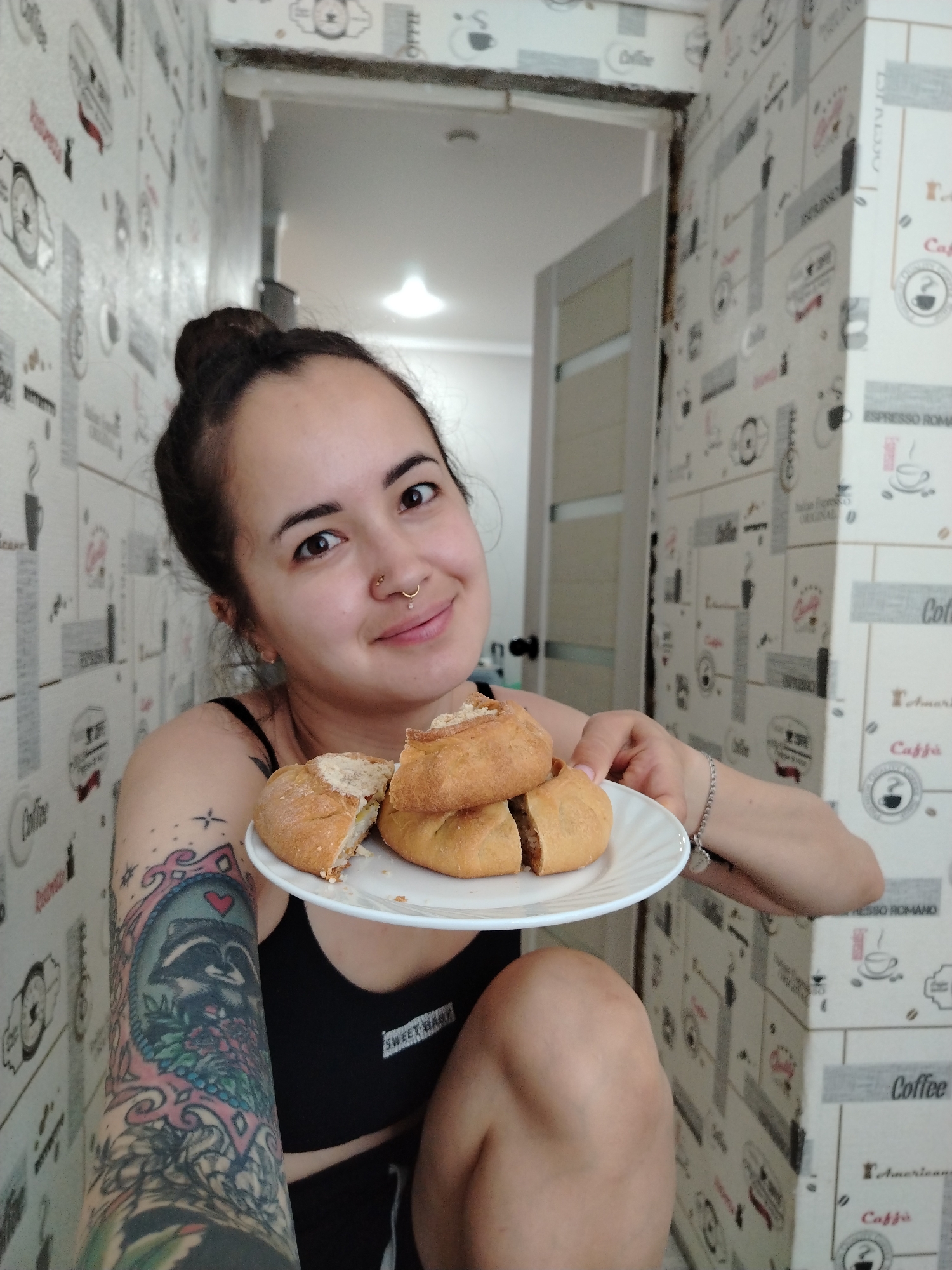 Casual summer day in Yanaul, food and selfies included