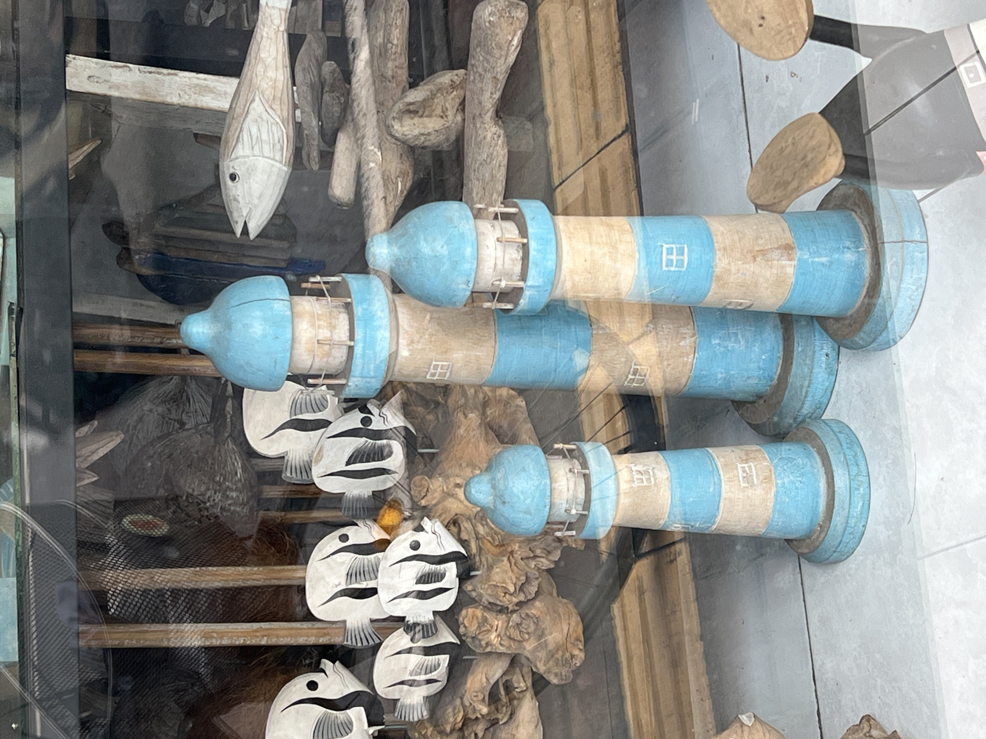 Nautical craft display spotted in Ubud District, Indonesia