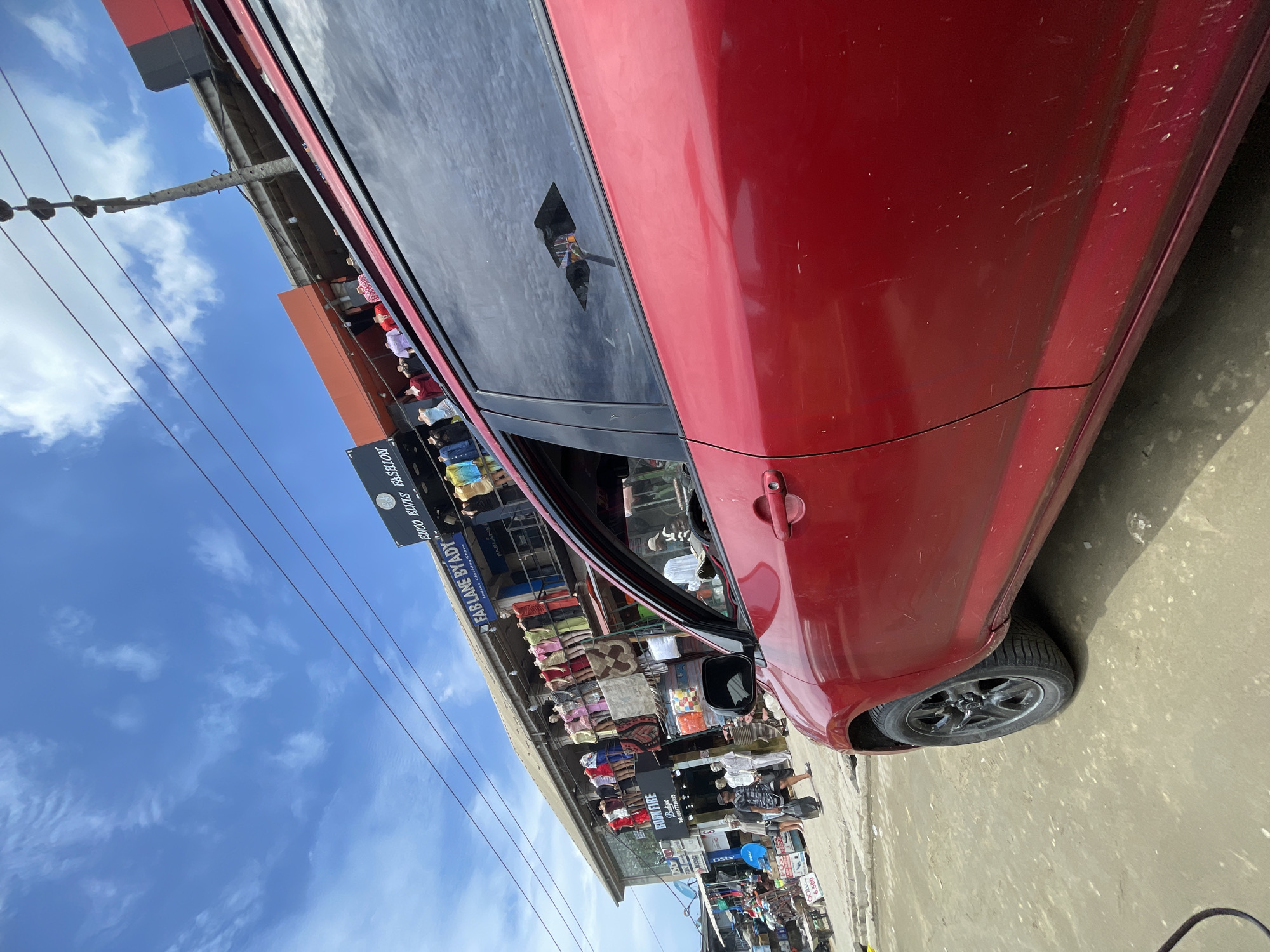 Everyday street life documented across Lagos districts Monday morning