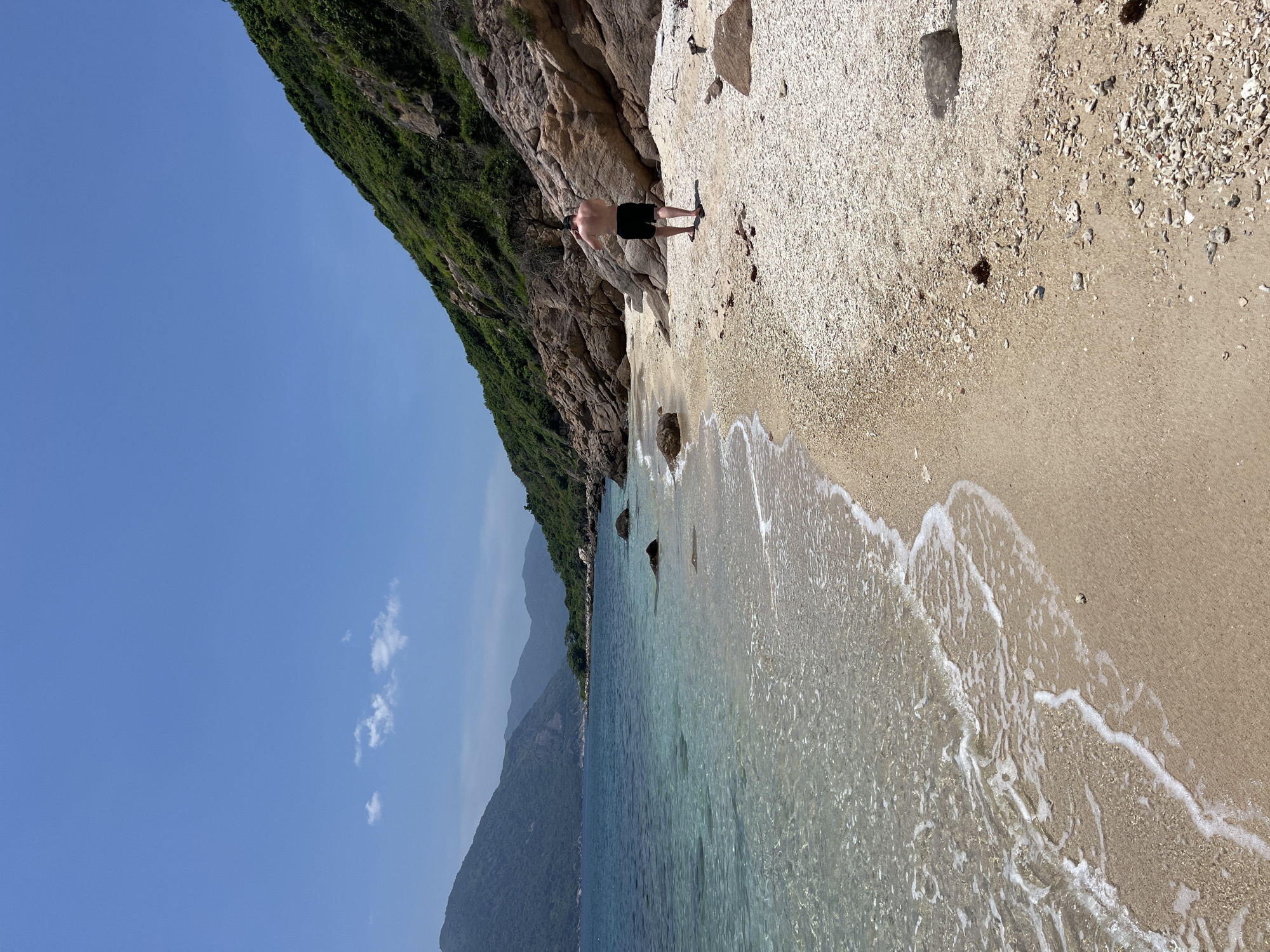 Tourist captures selfies at scenic Dai Lanh beach Vietnam