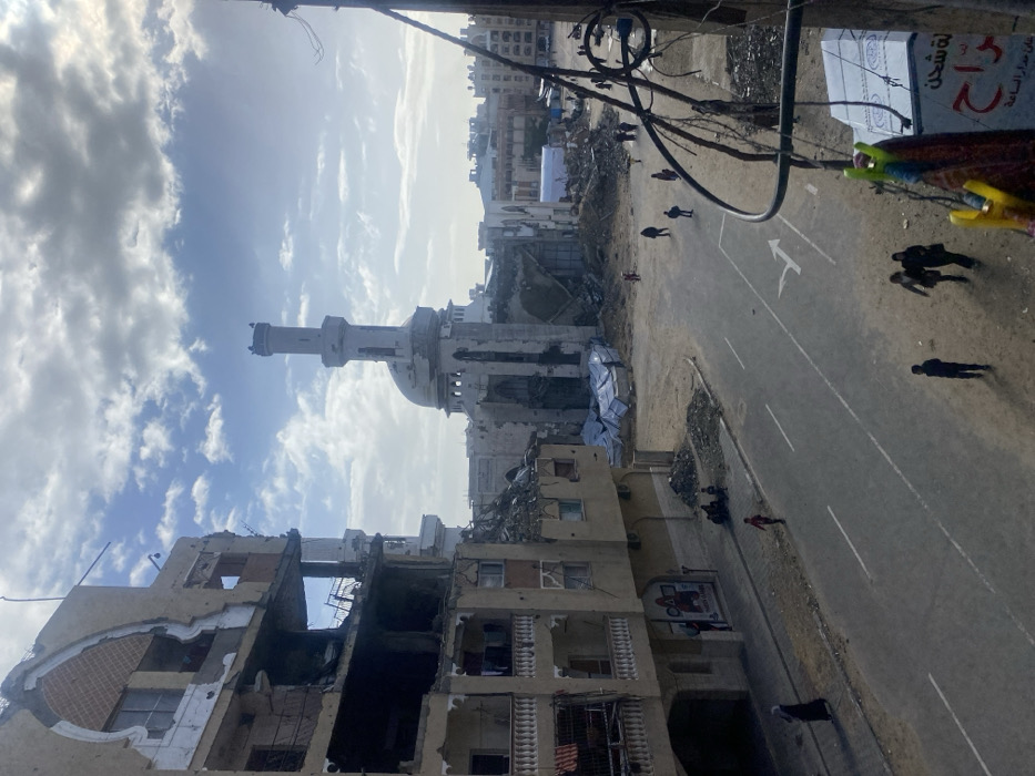Witnesses document widespread building damage in Khan Yunis