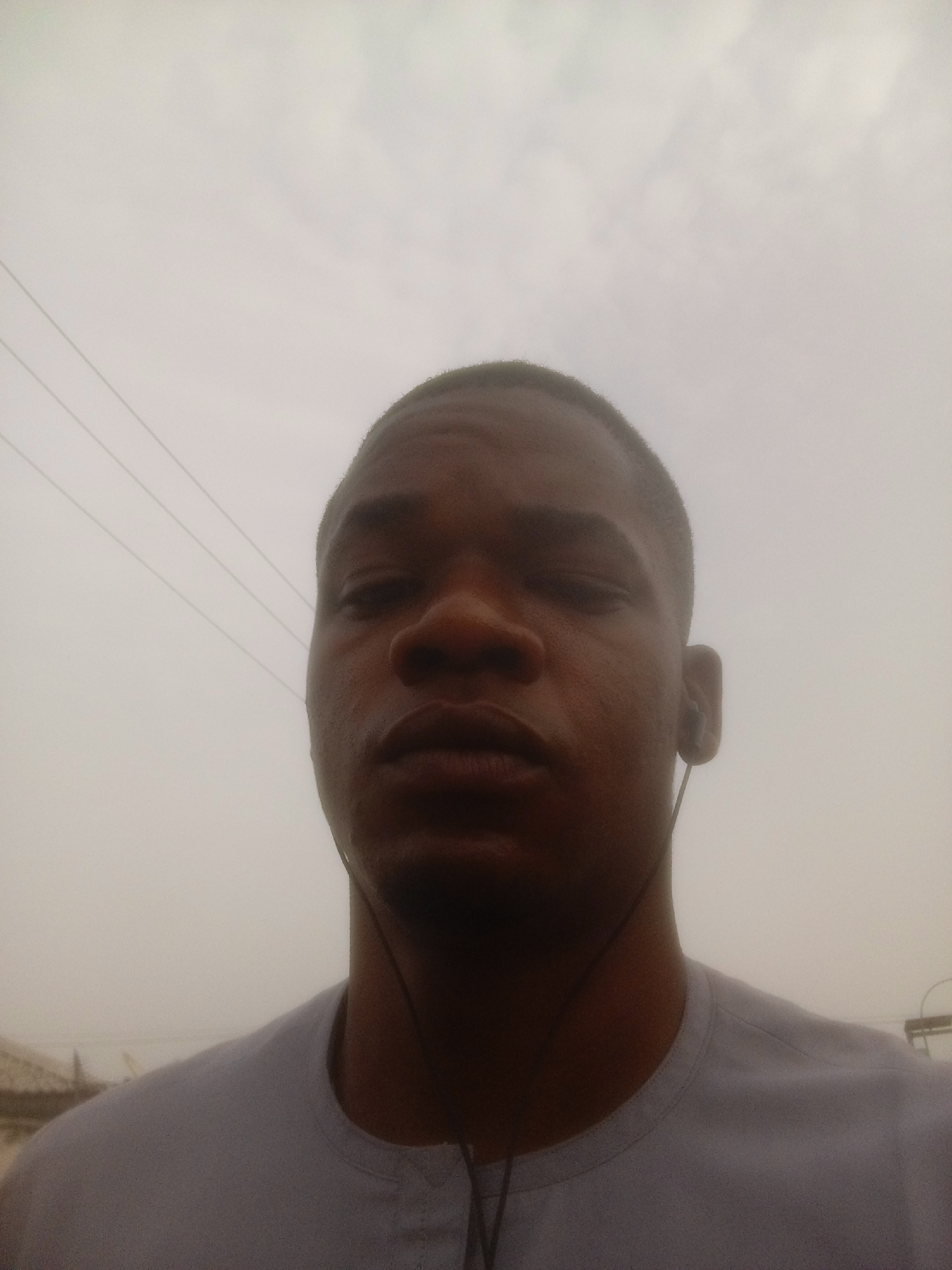 Morning scenes captured in Abuja under overcast skies