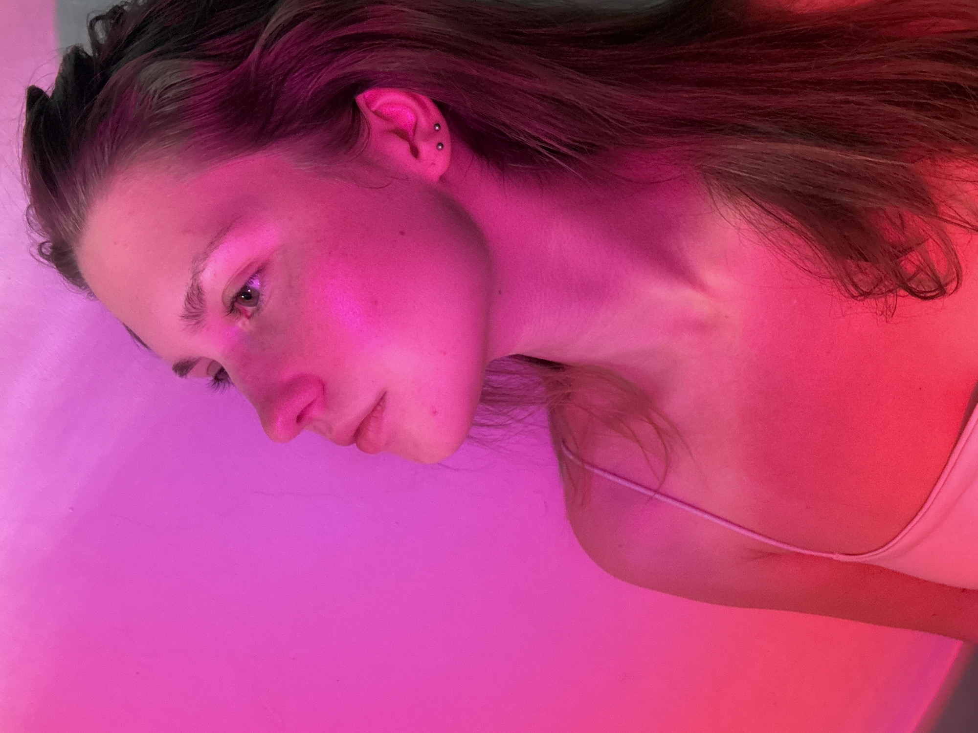 Moody botanical portrait shoot in Saint Petersburg