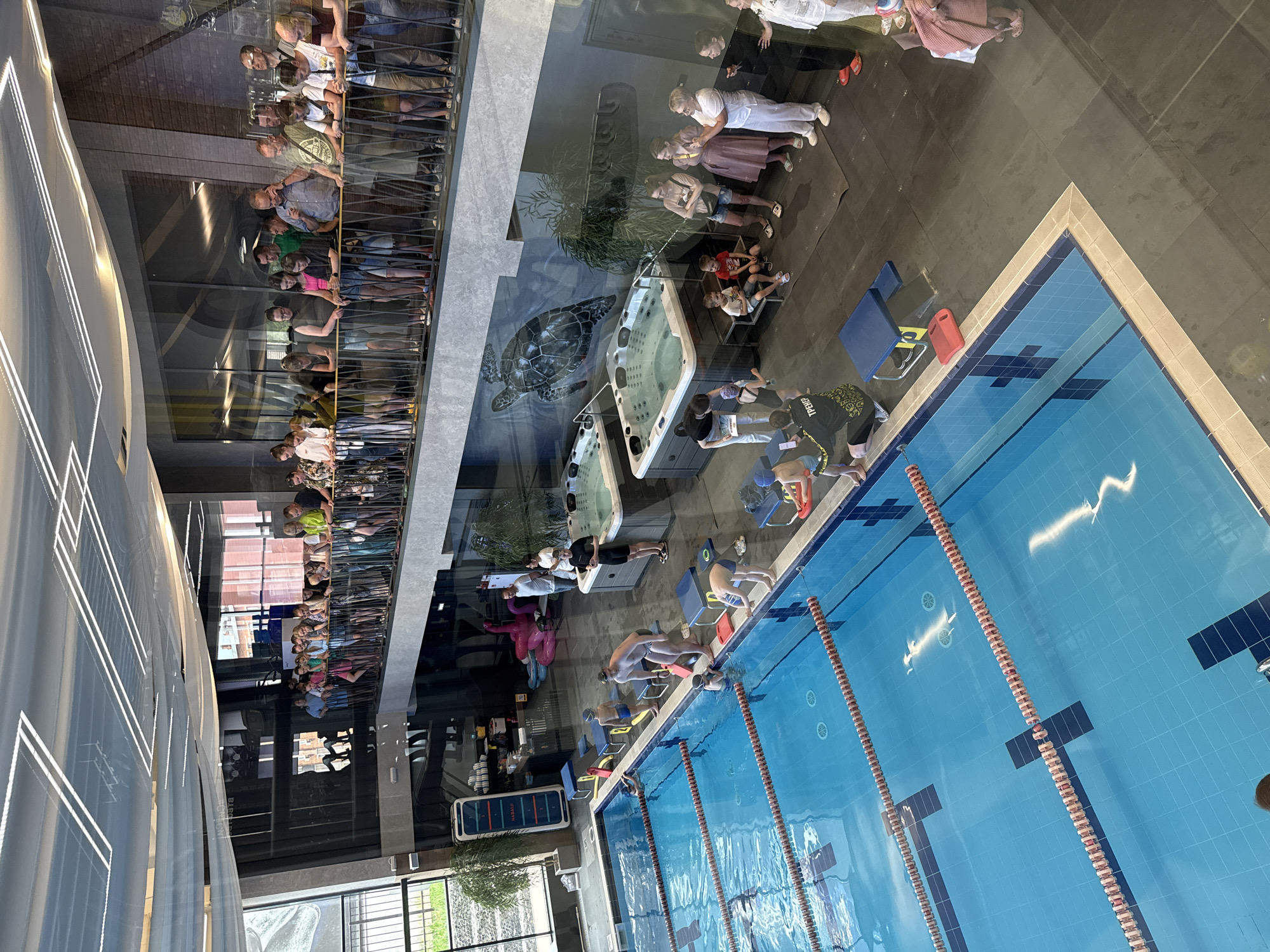 Swimming competition and training event held in Votkinsk, Russia