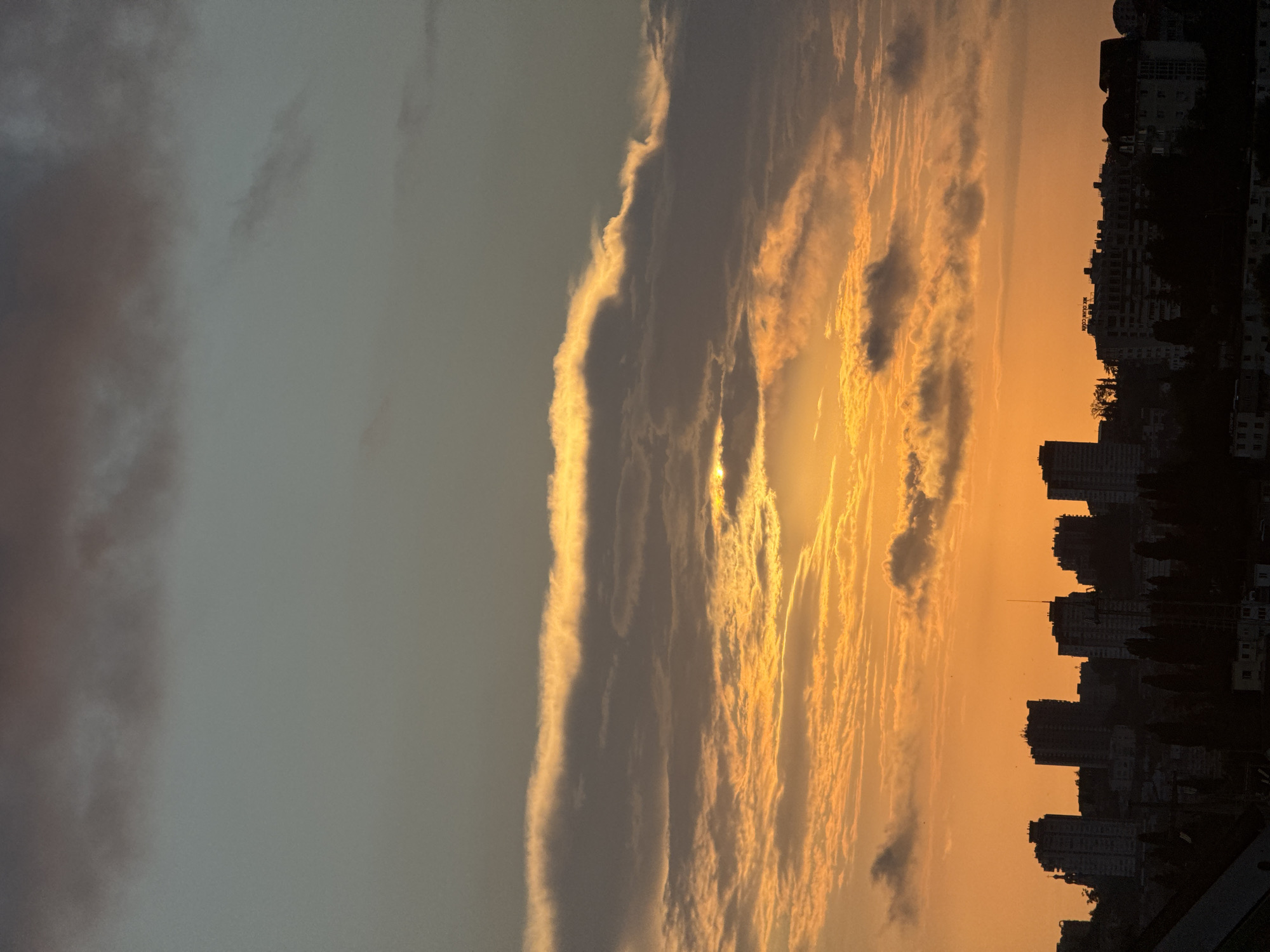 Sochi at golden hour, hillside city and coastal views