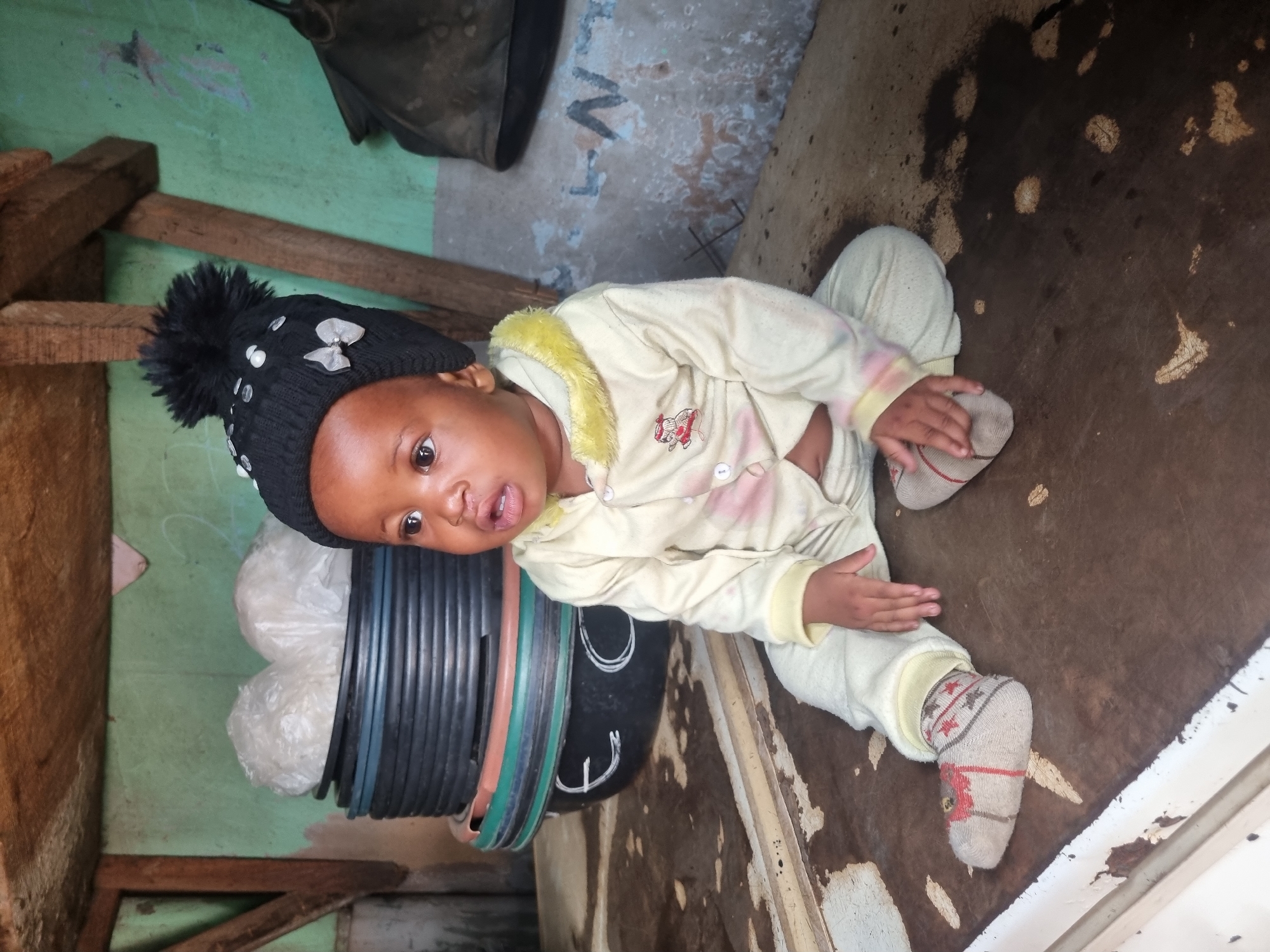 Morning childcare moments captured in Fegge, Nigeria