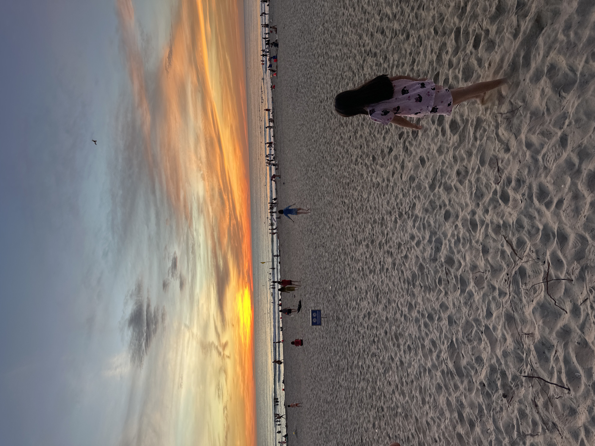Sunset beach gathering at My Khe Beach, Da Nang