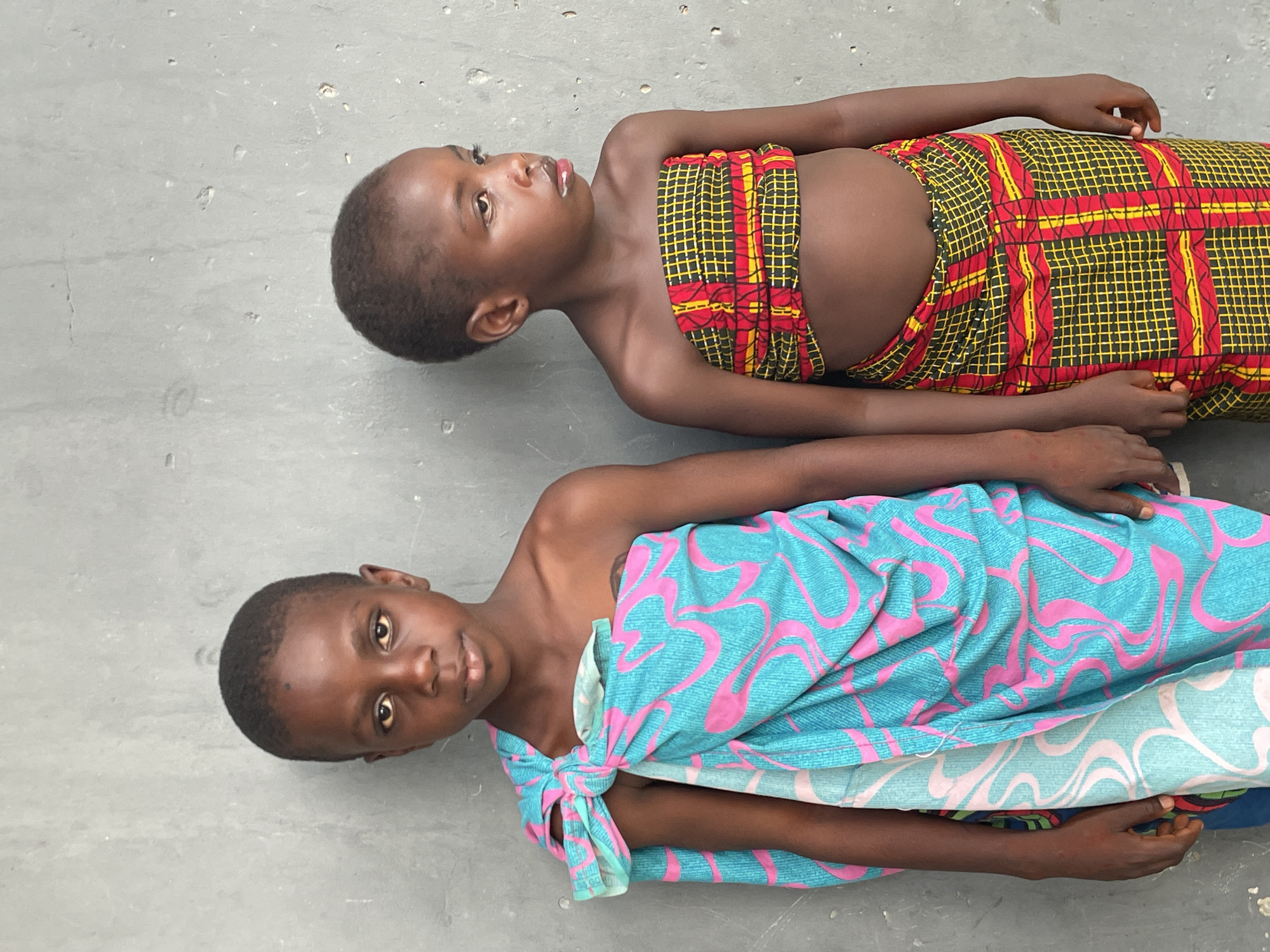 Children playing together captured in Badagry, Nigeria