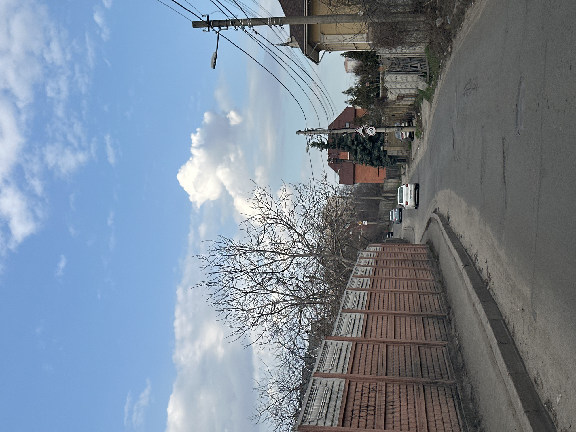 Ordinary street scenes documented across Kyiv neighborhoods