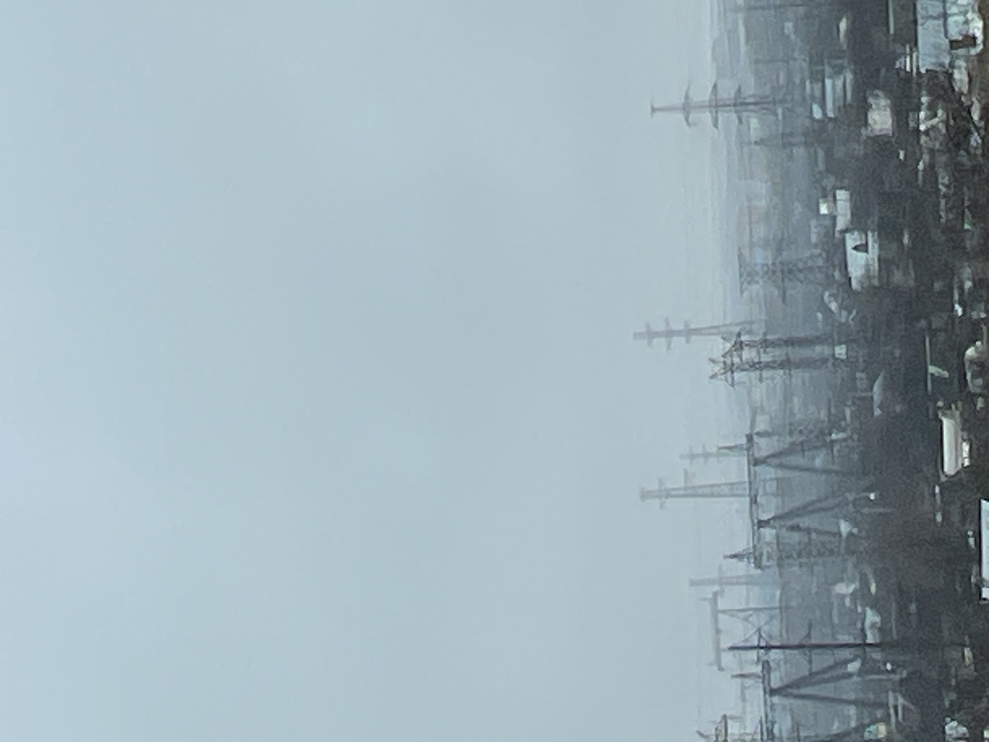 Overcast skies observed over Chaikovsky, Russia infrastructure