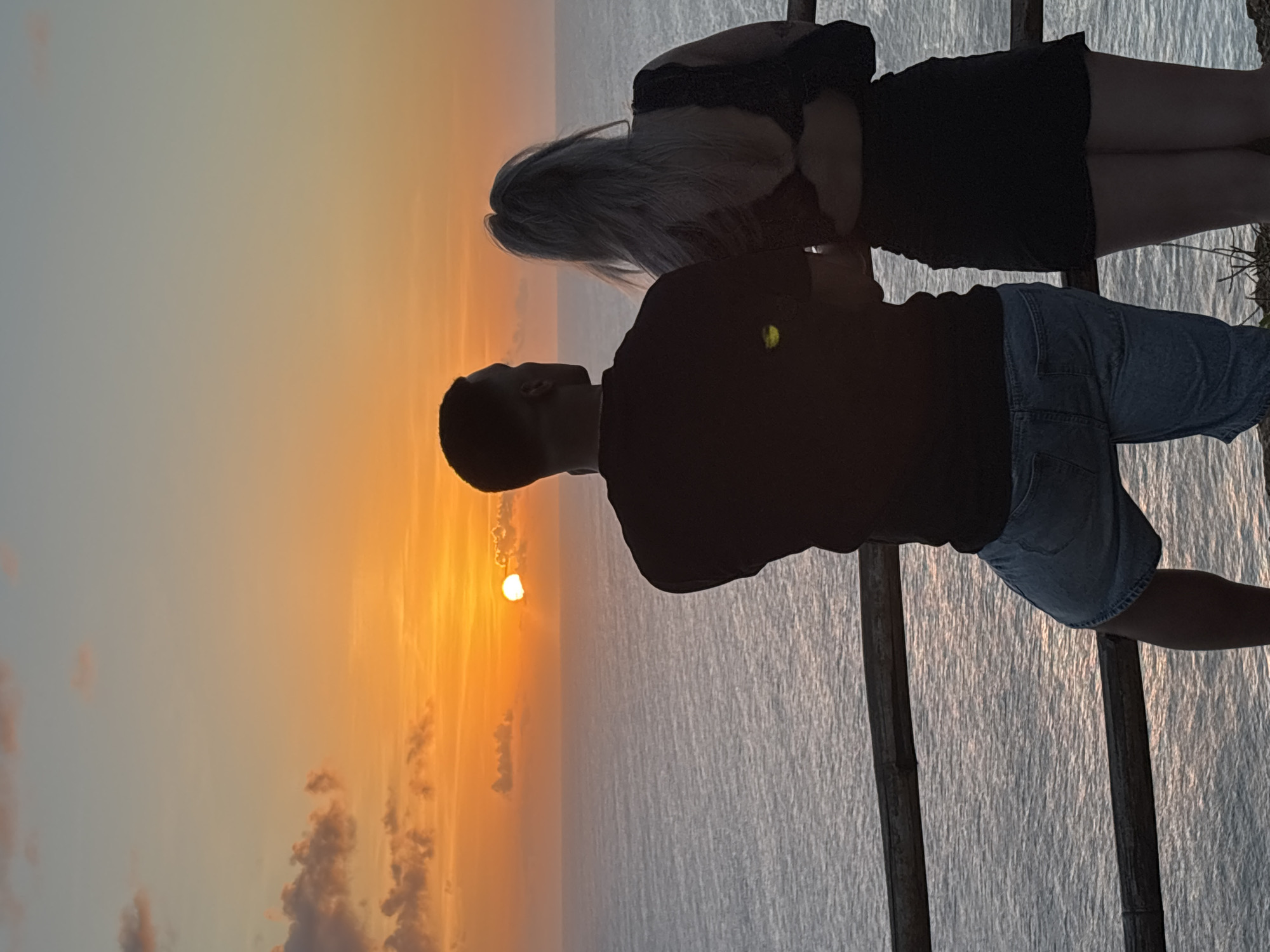 Crowd gathers at Kuta Selatan cliff for sunset views