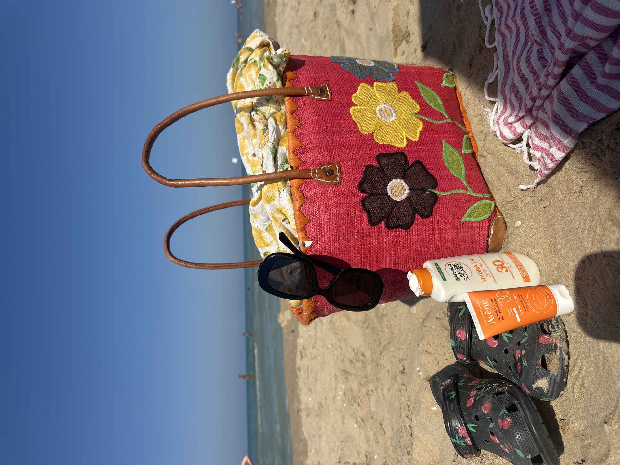 Slow beach afternoon in Pineto, Italy